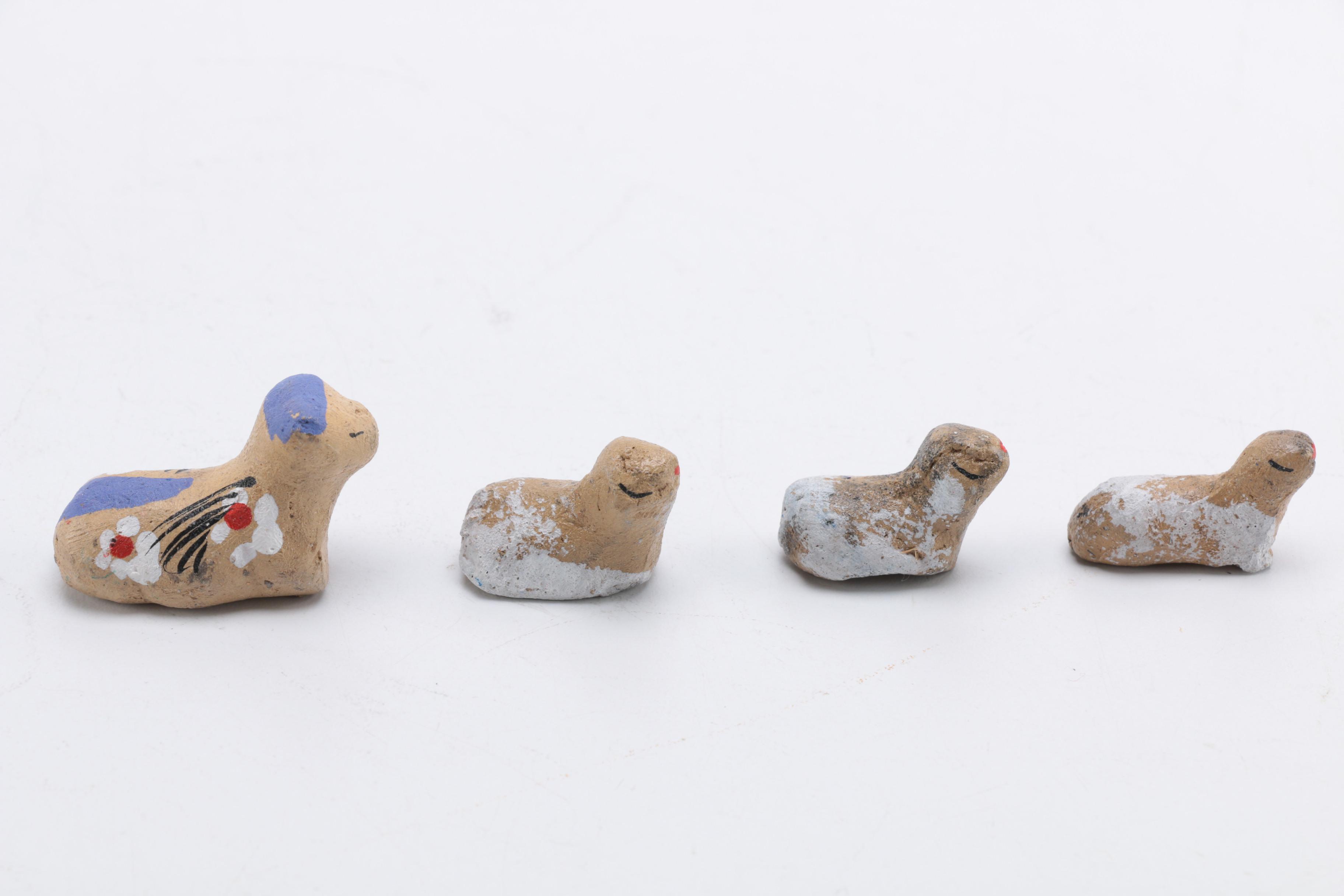 Miniature Nativity Scene