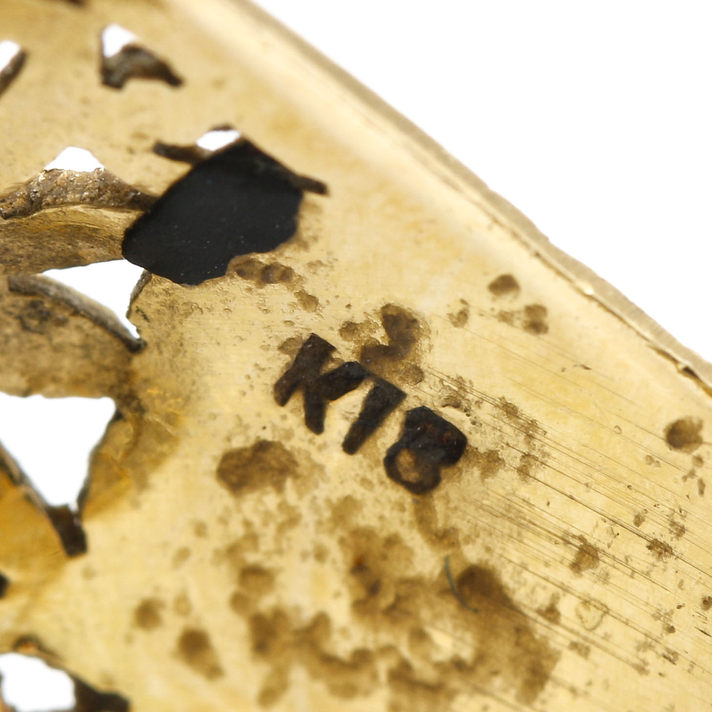 18K Yellow Gold 7.70 CT Aquamarine Foliate Ring