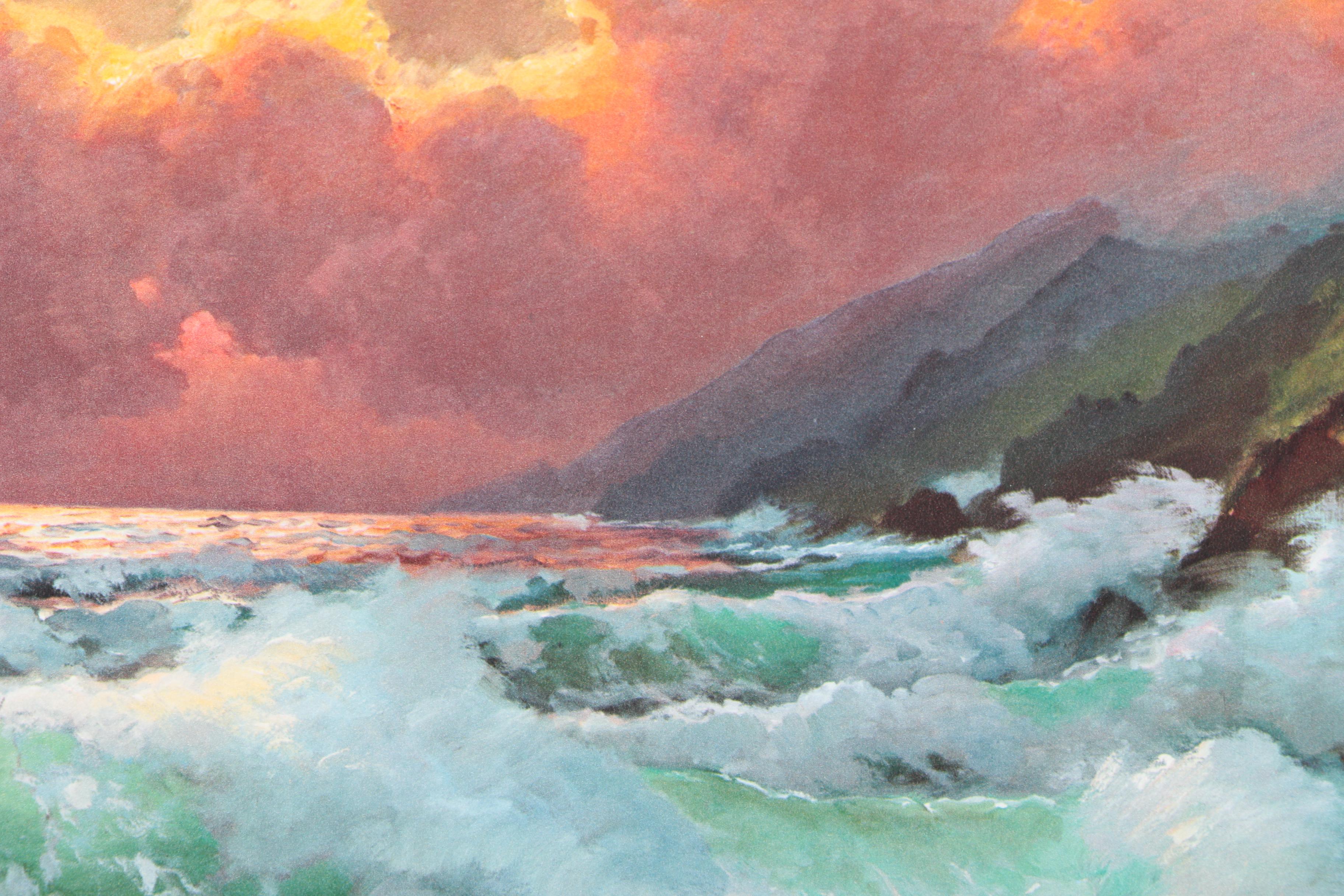 Reproduction Landscape Prints on Paper From the Franklin Mint Gallery of American Art Collection "America the Beautiful"