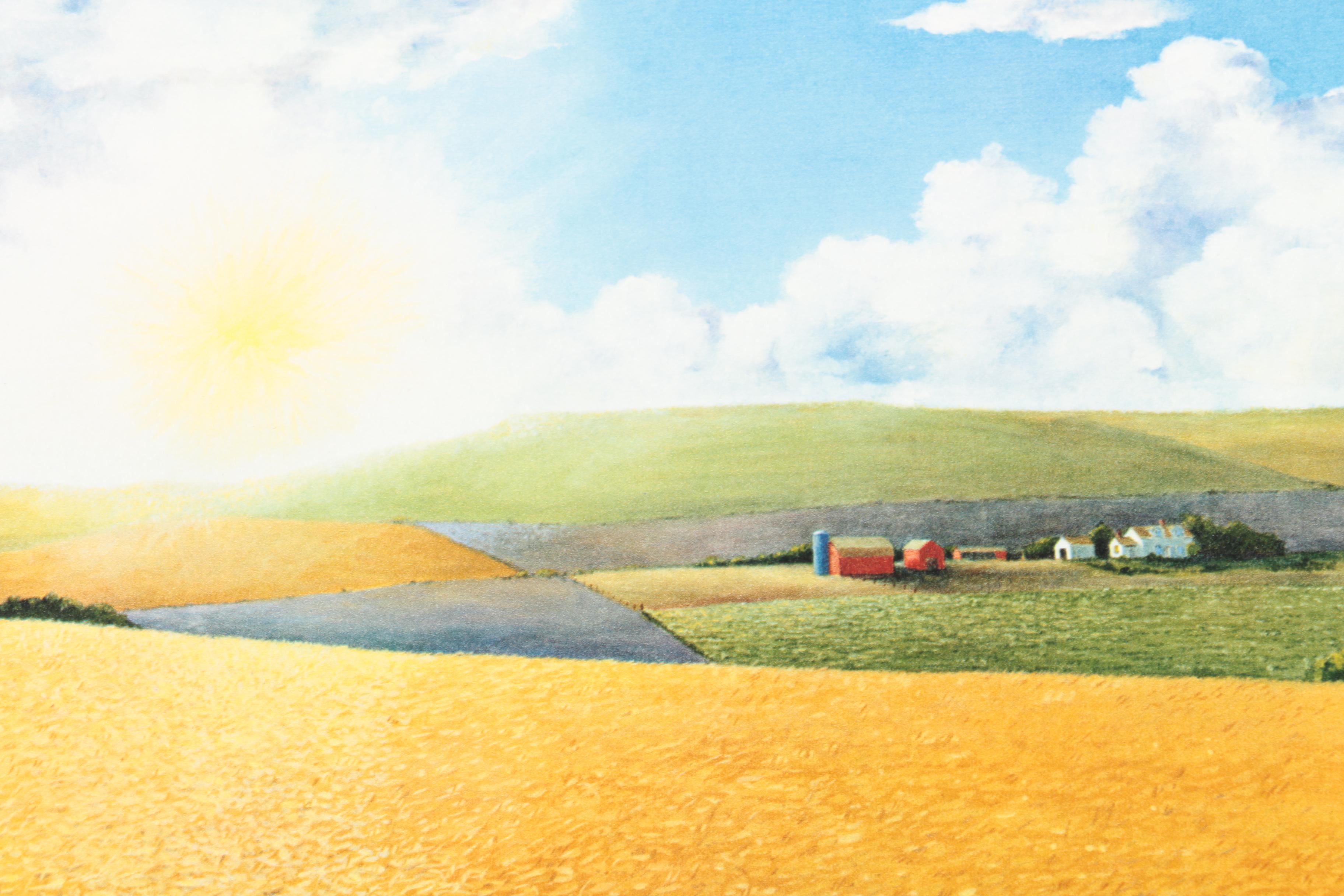Reproduction Landscape Prints on Paper From the Franklin Mint Gallery of American Art Collection "America the Beautiful"