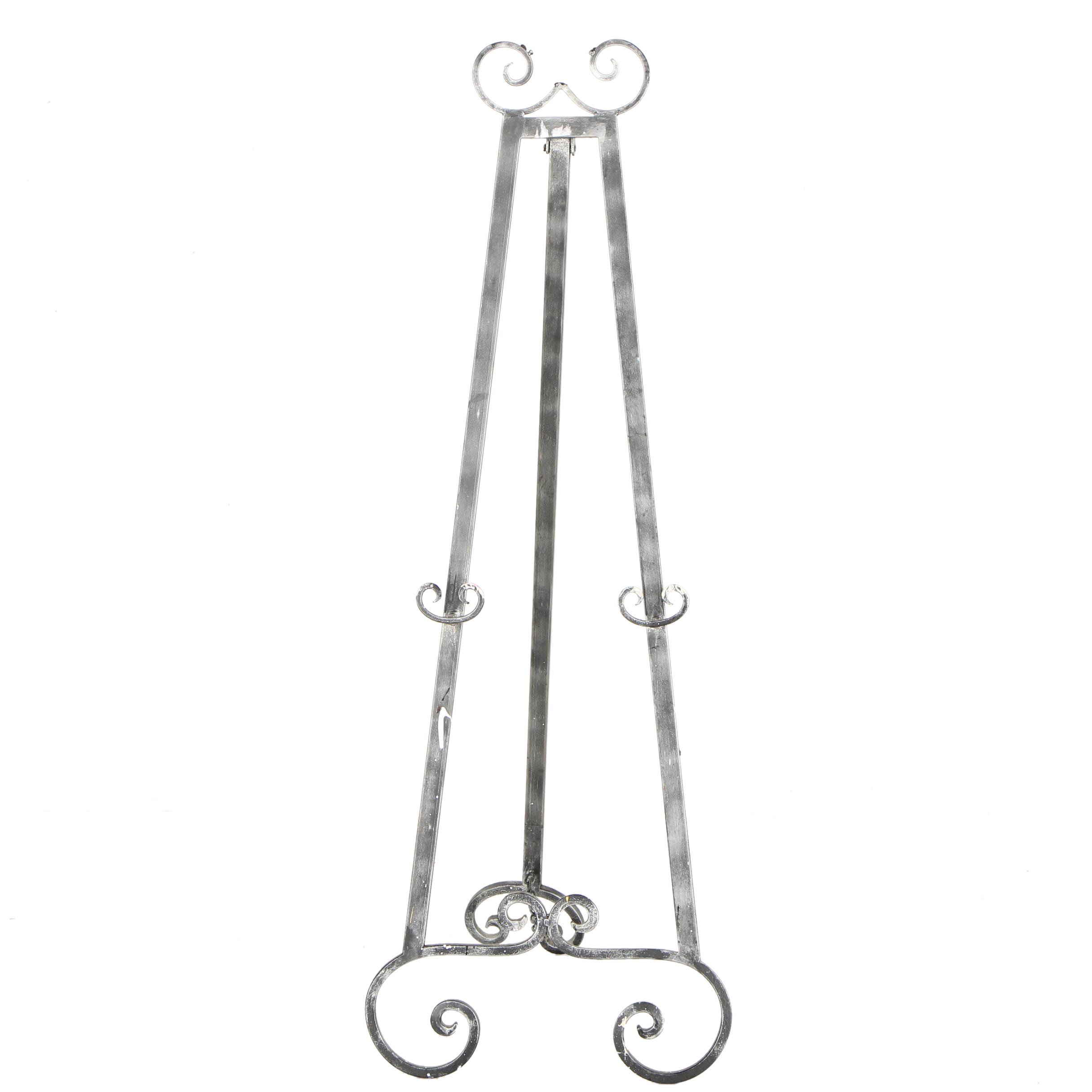 Black Metal Easel