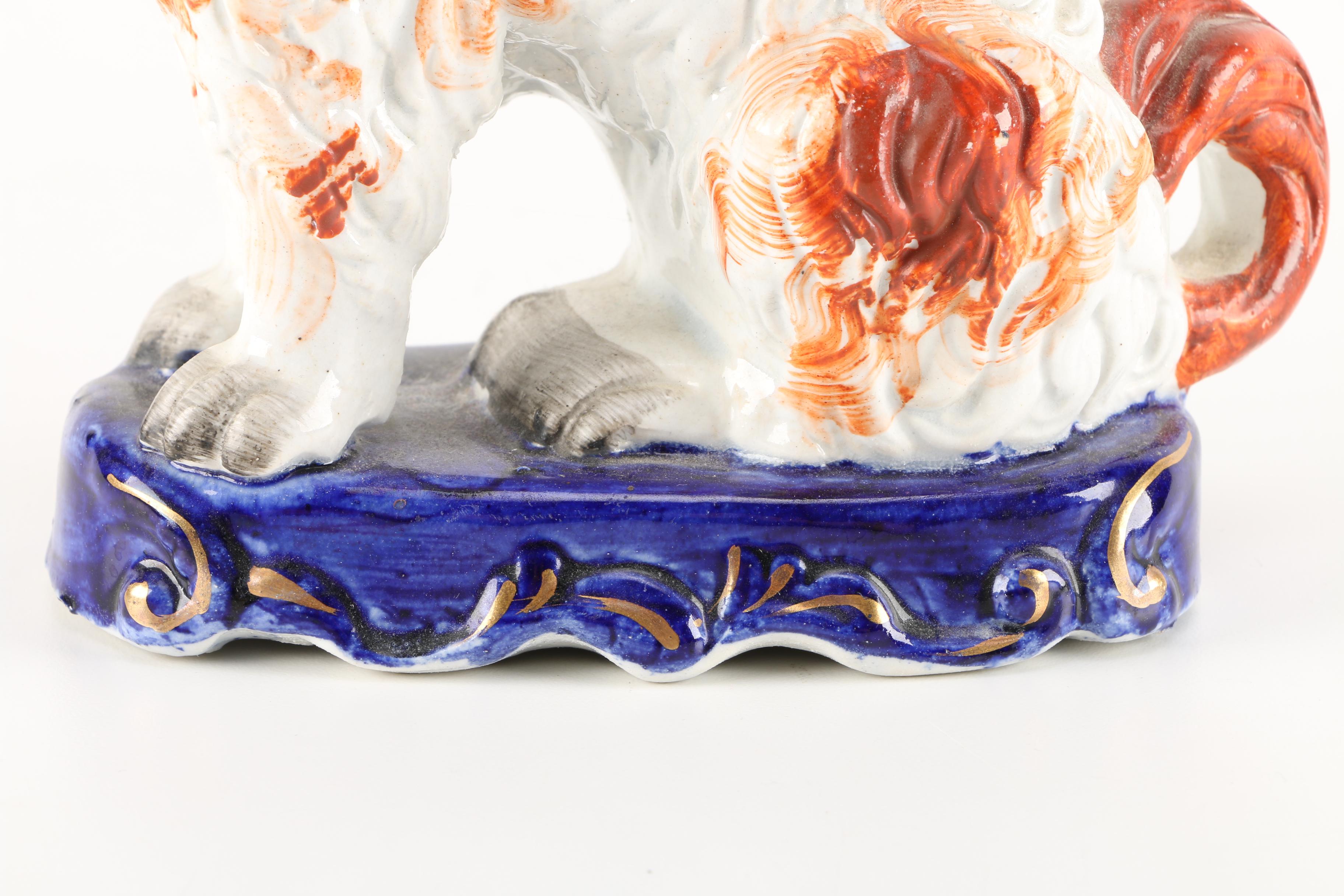 Ceramic Dog Figurine