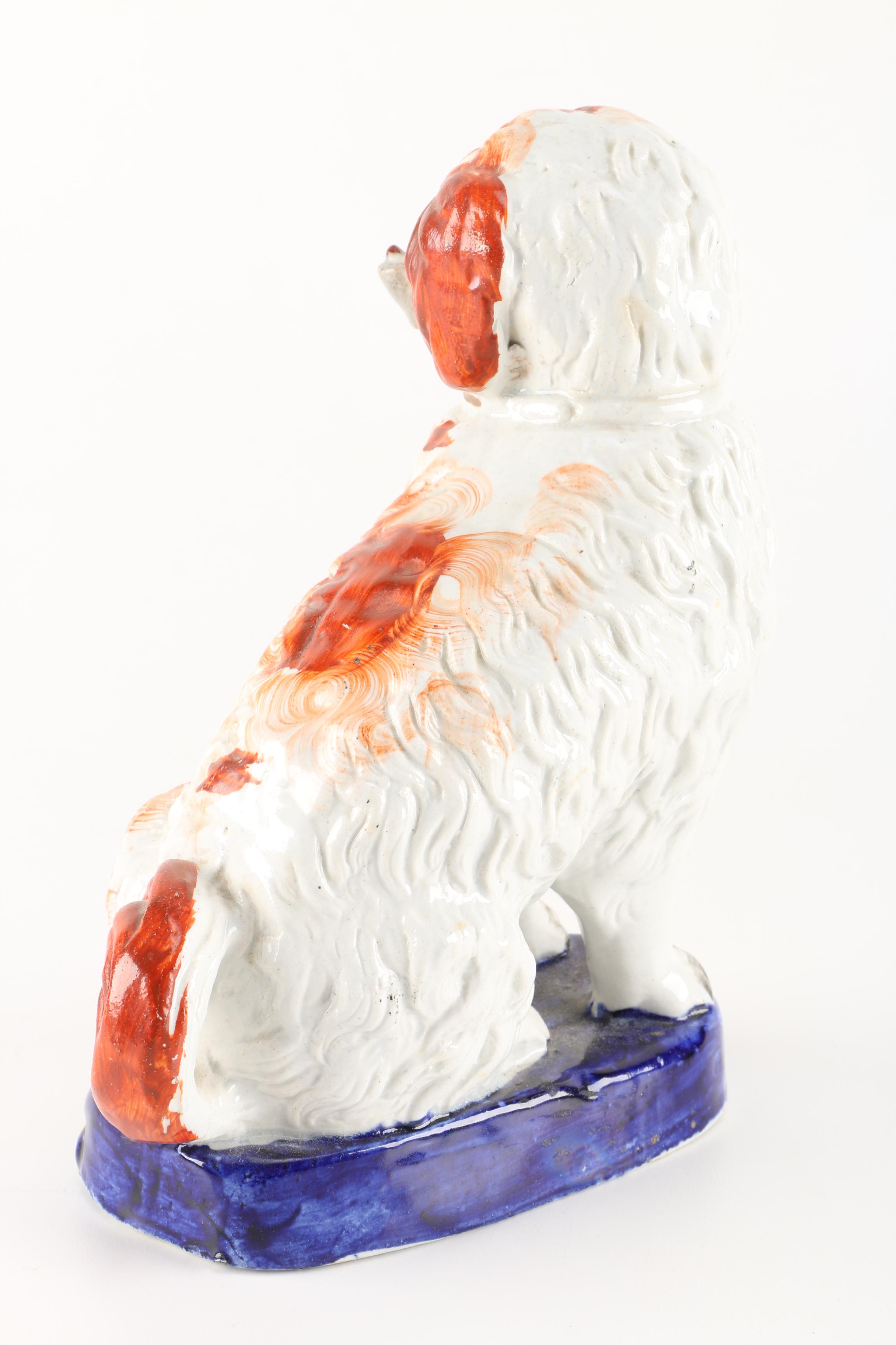 Ceramic Dog Figurine