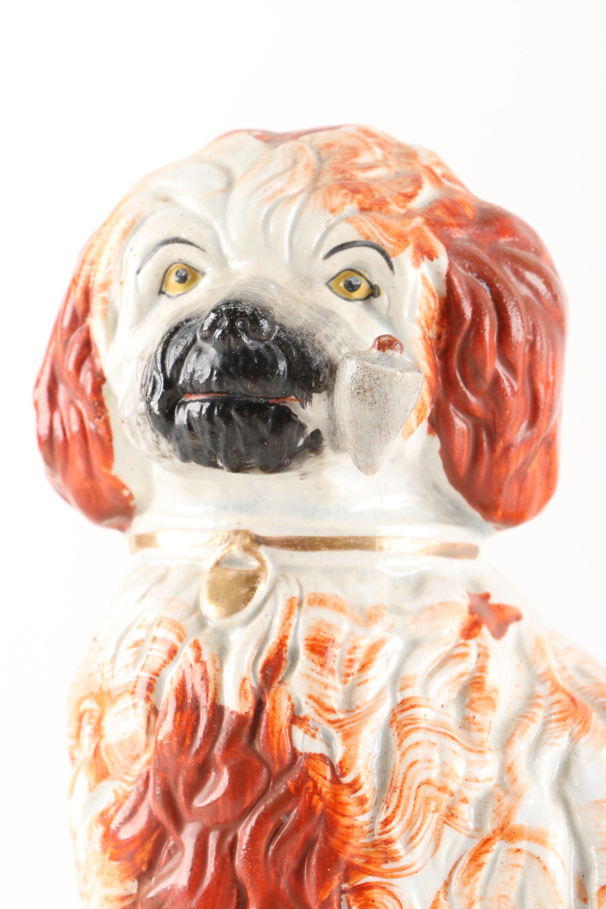 Ceramic Dog Figurine