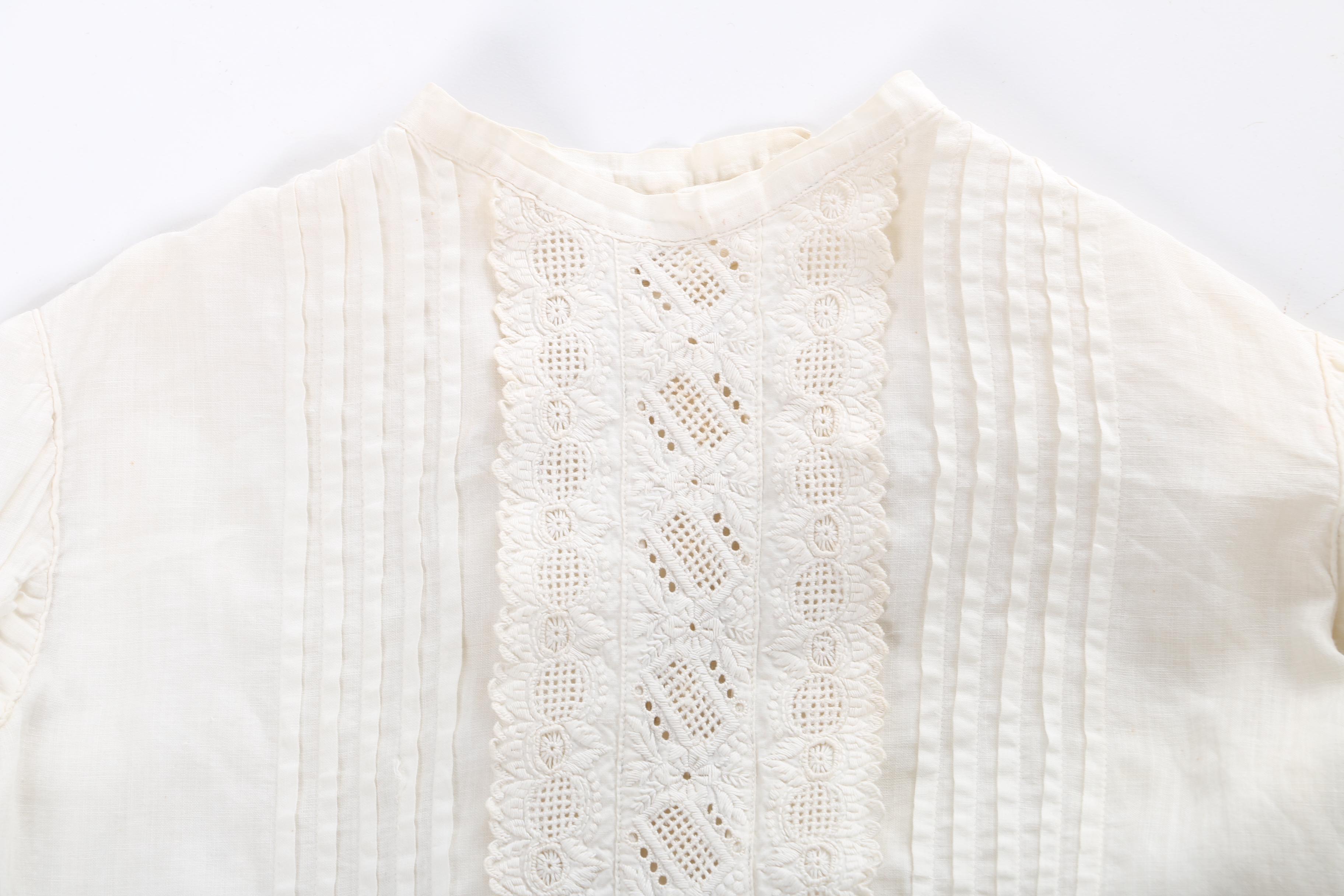 Child's Vintage White Gown