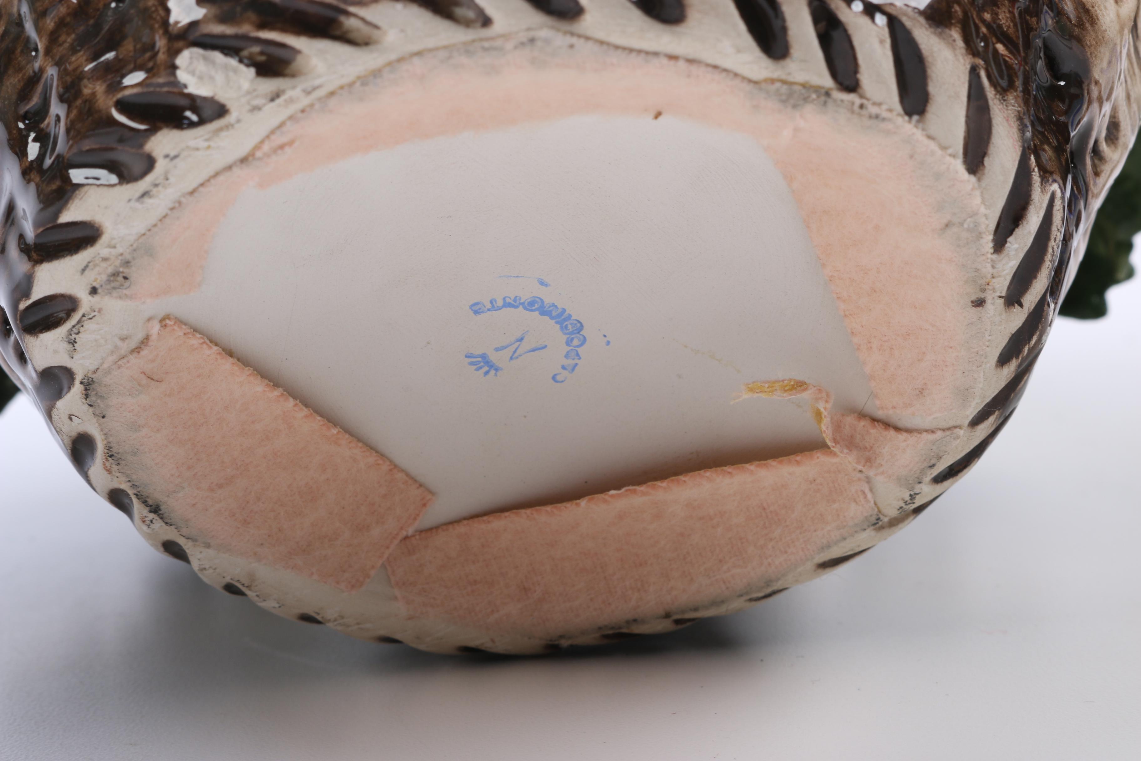 Capodimonte Porcelain Floral Bouquets