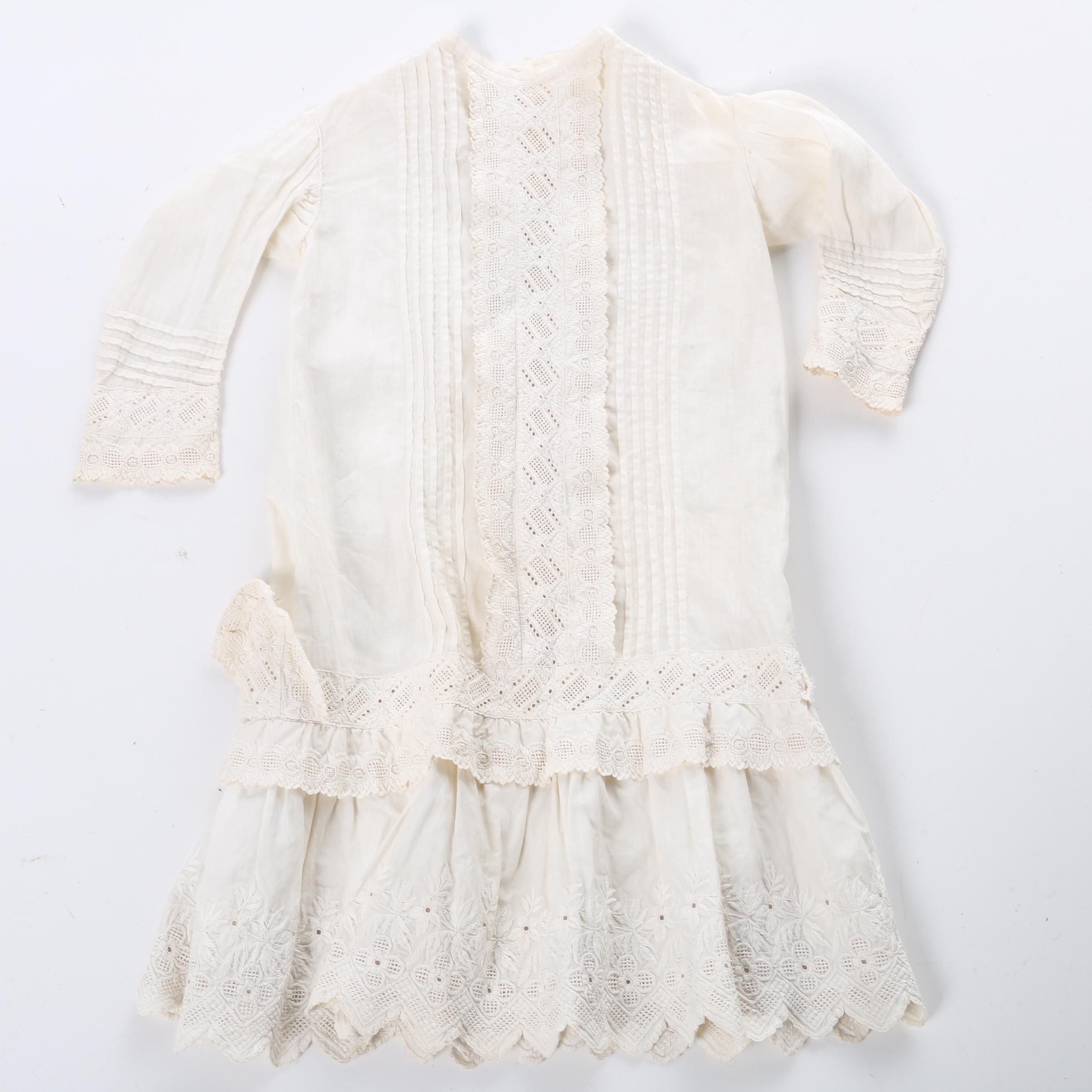 Child's Vintage White Gown