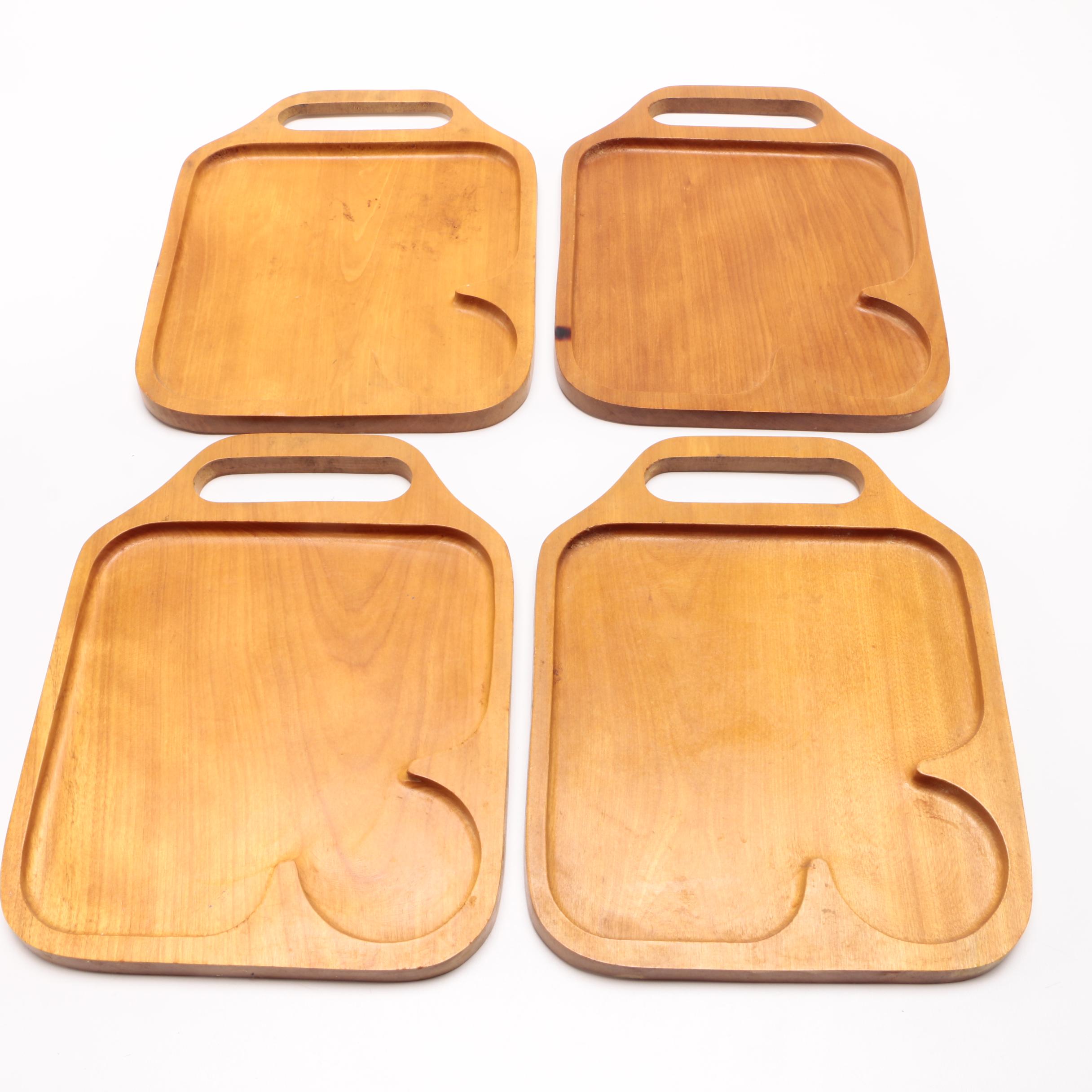 Green Mountain Woodcrafters Lap Tray Set