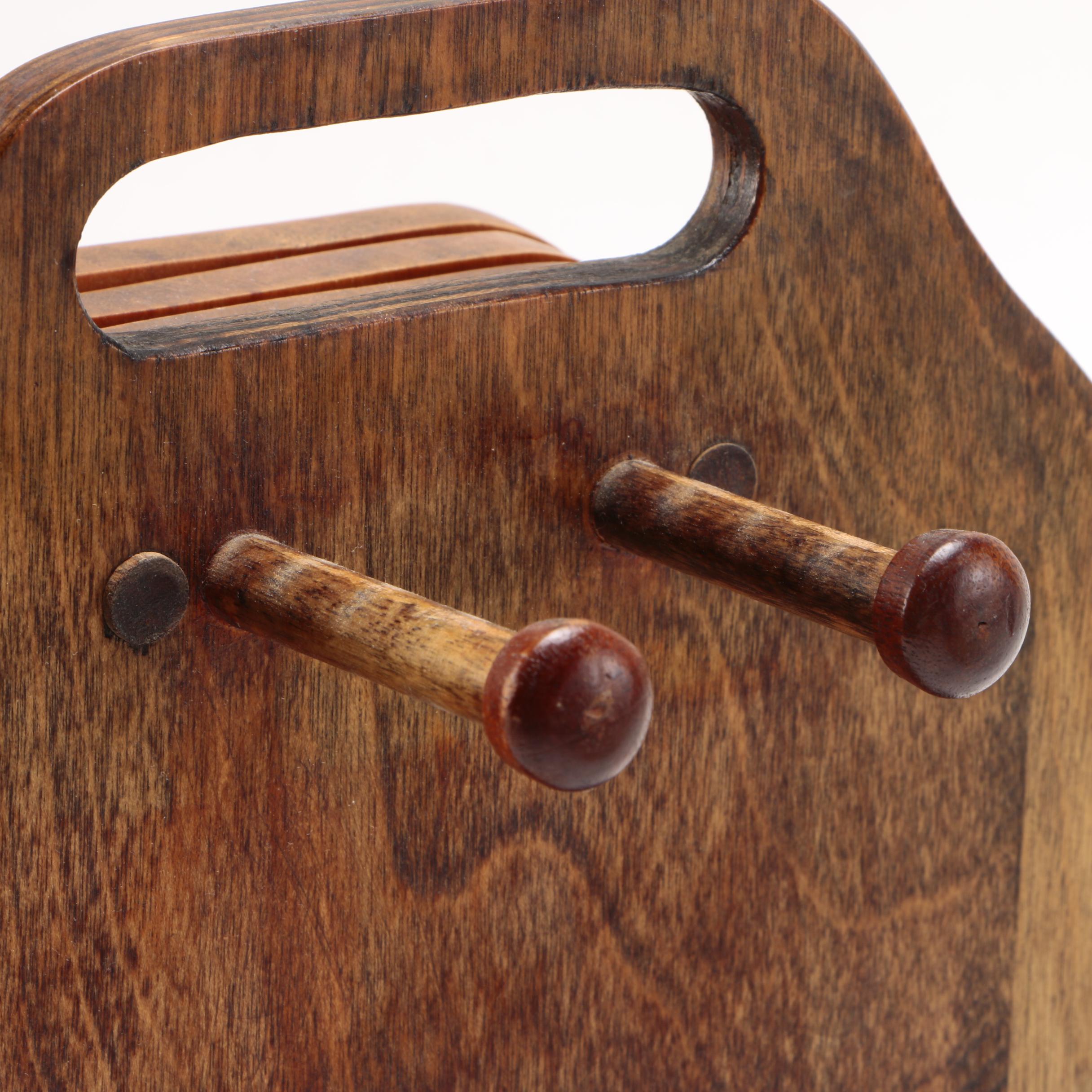 Green Mountain Woodcrafters Lap Tray Set