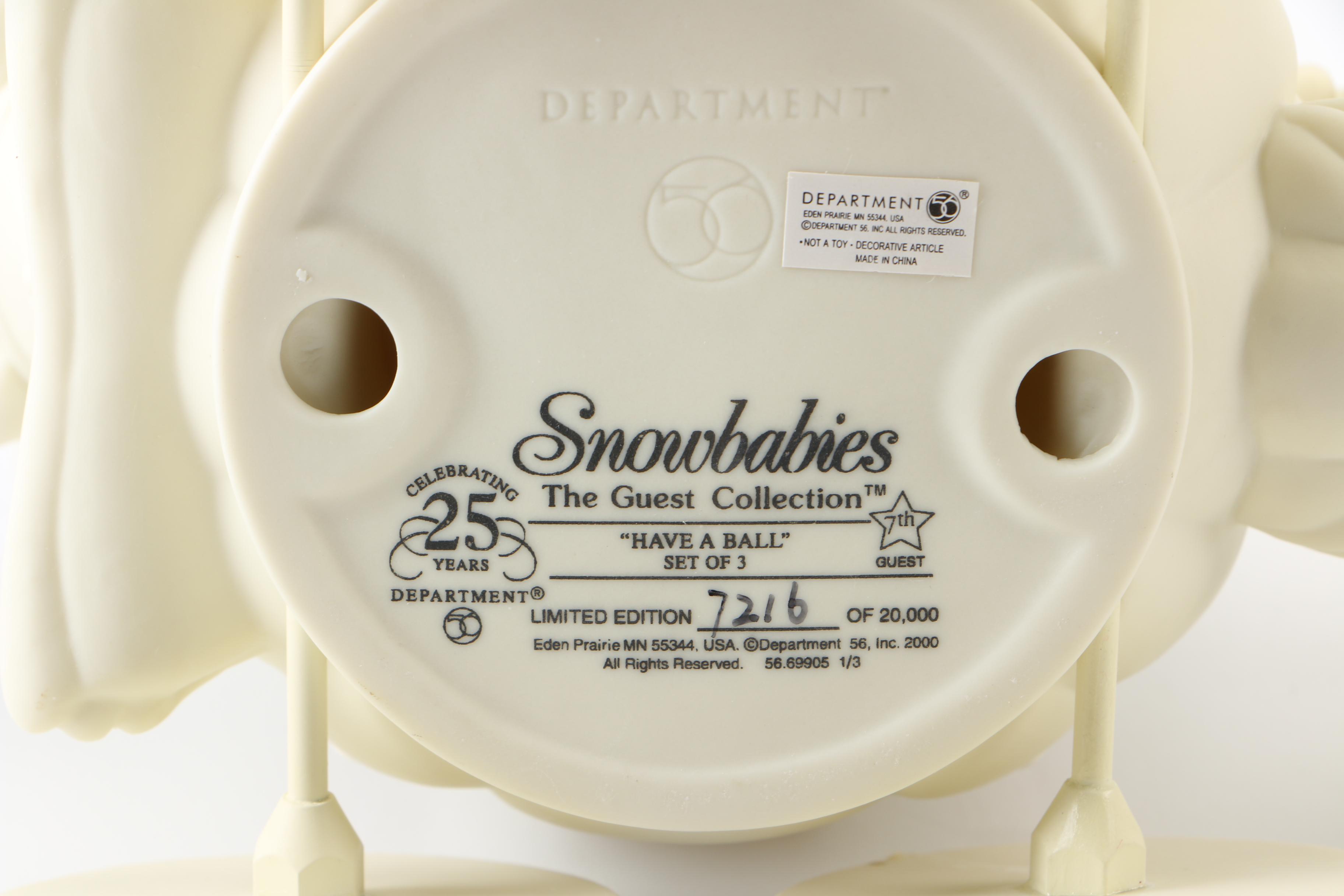 Snowbabies Figurine Scenes