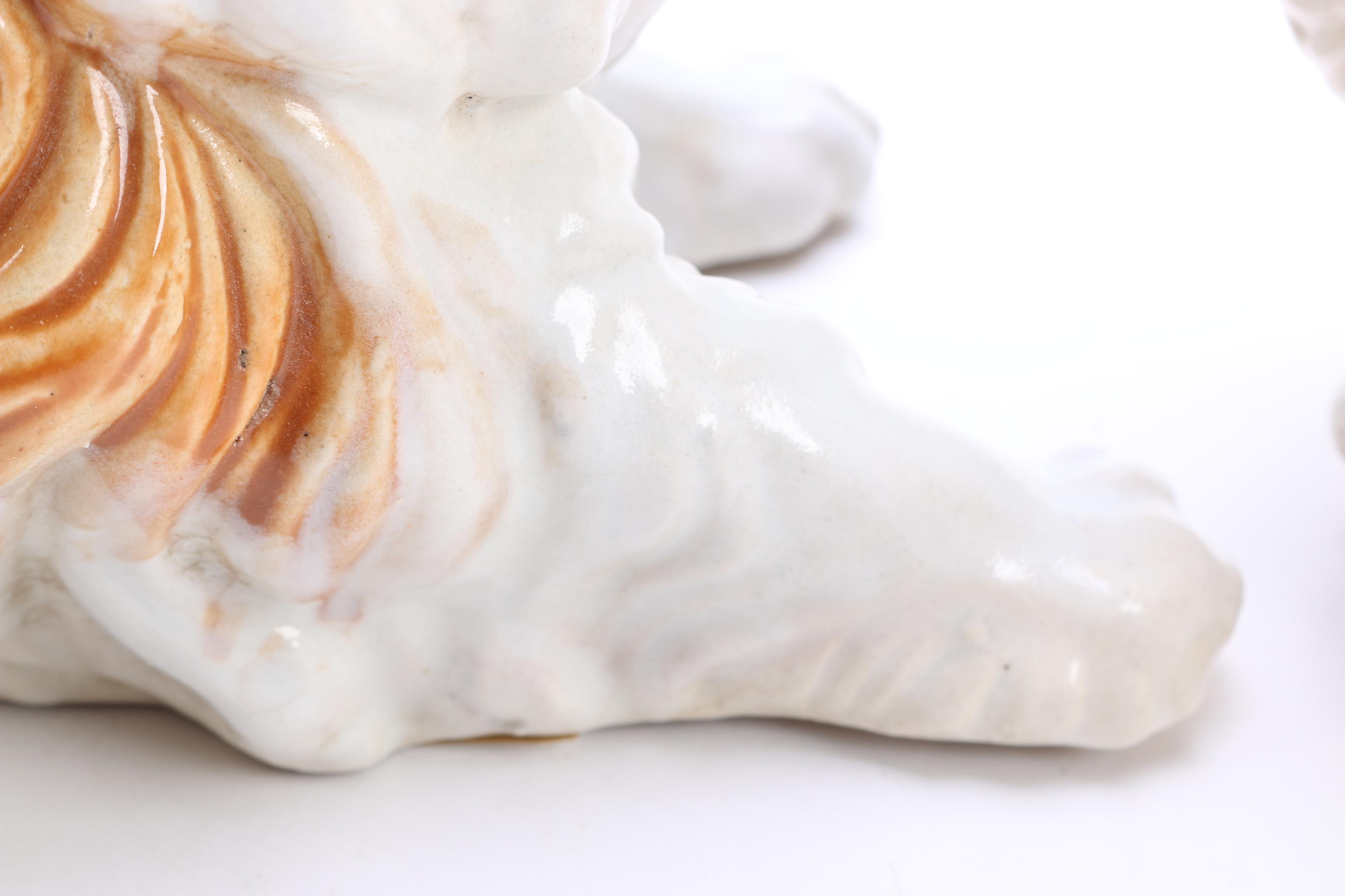 Ceramic King Charles Spaniel Figurines