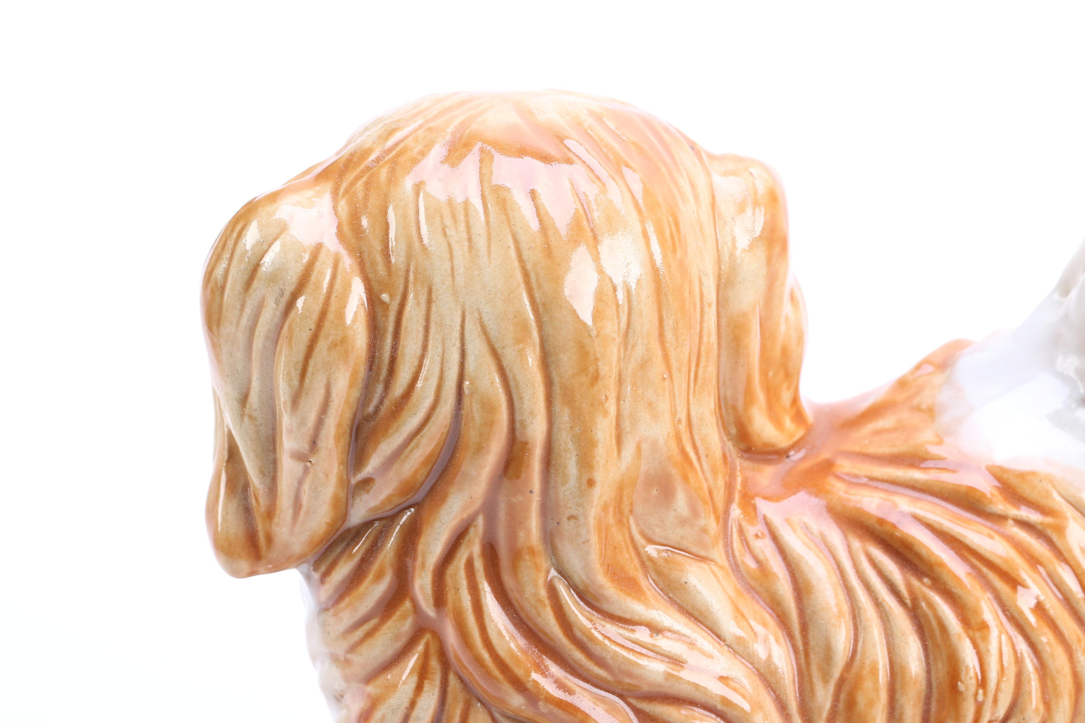 Ceramic King Charles Spaniel Figurines