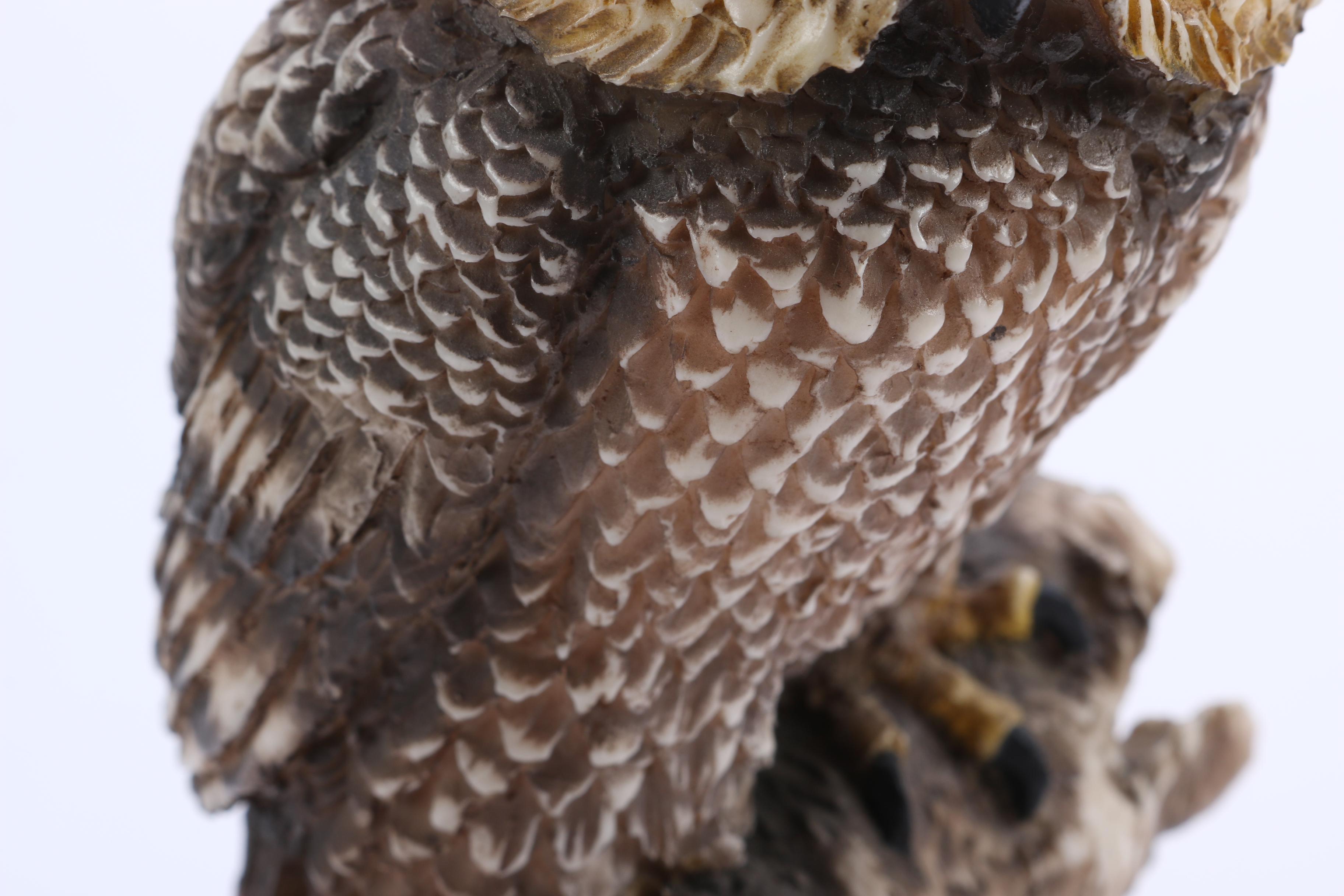 Ceramic Owl Figurine