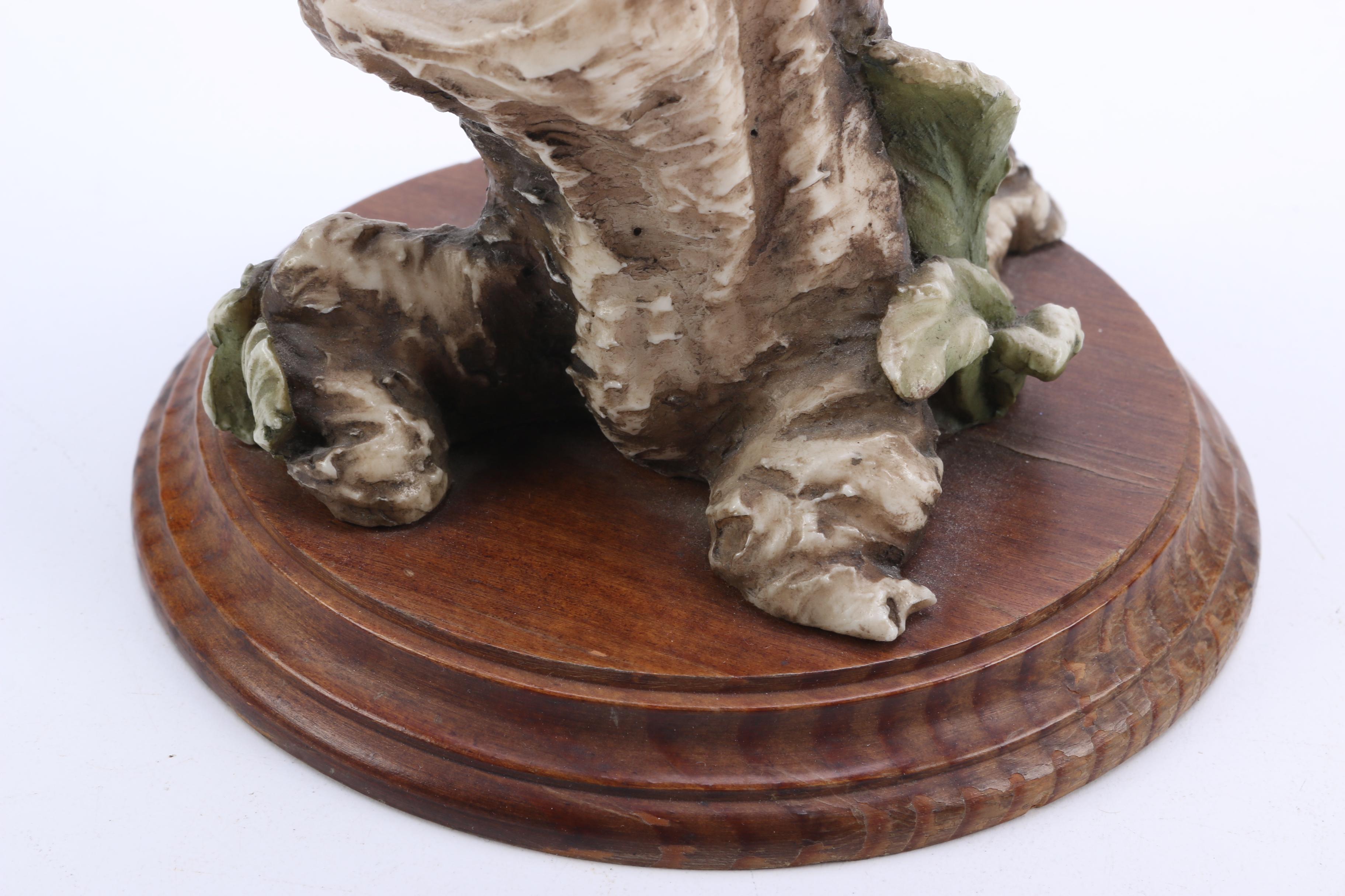 Ceramic Owl Figurine