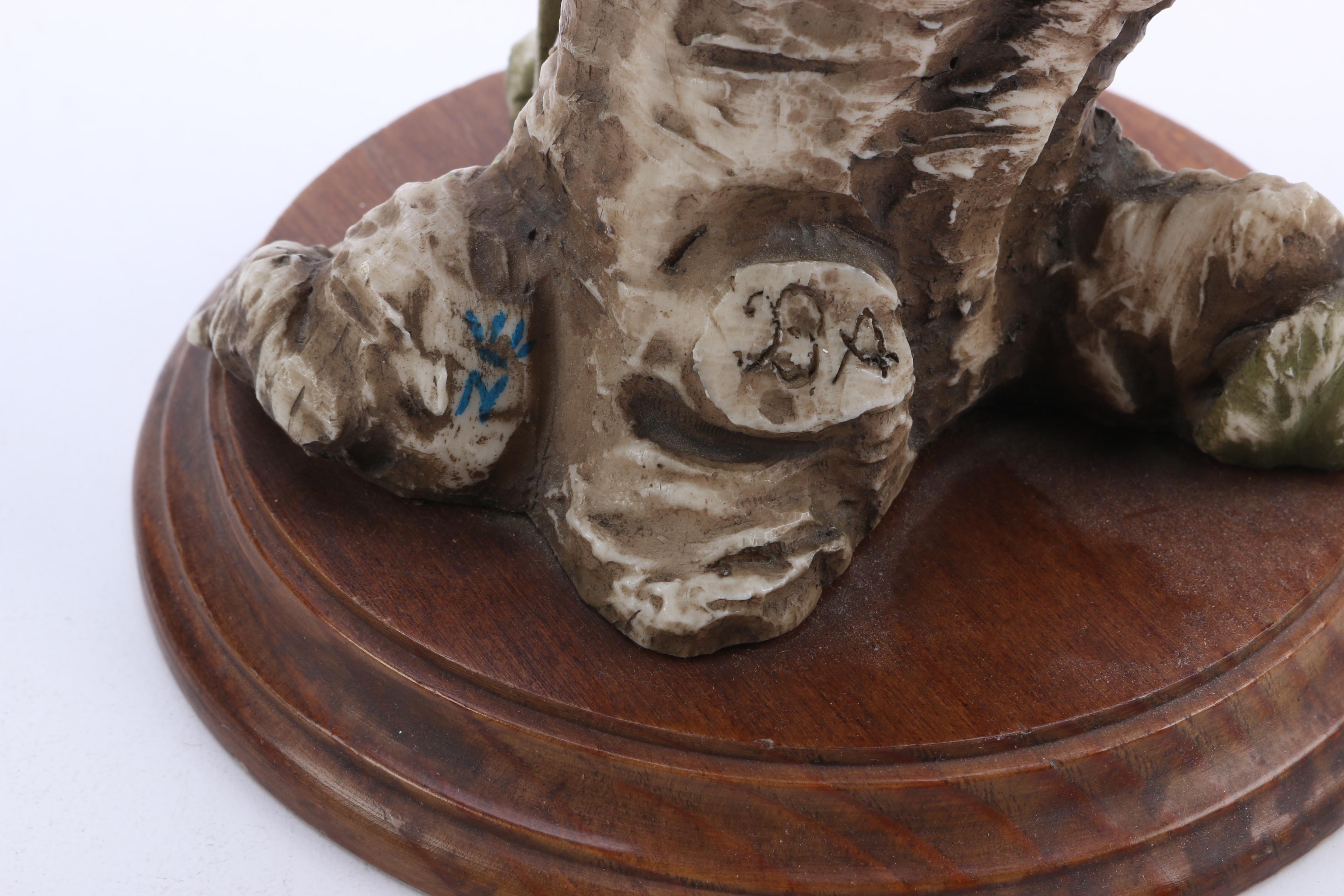 Ceramic Owl Figurine