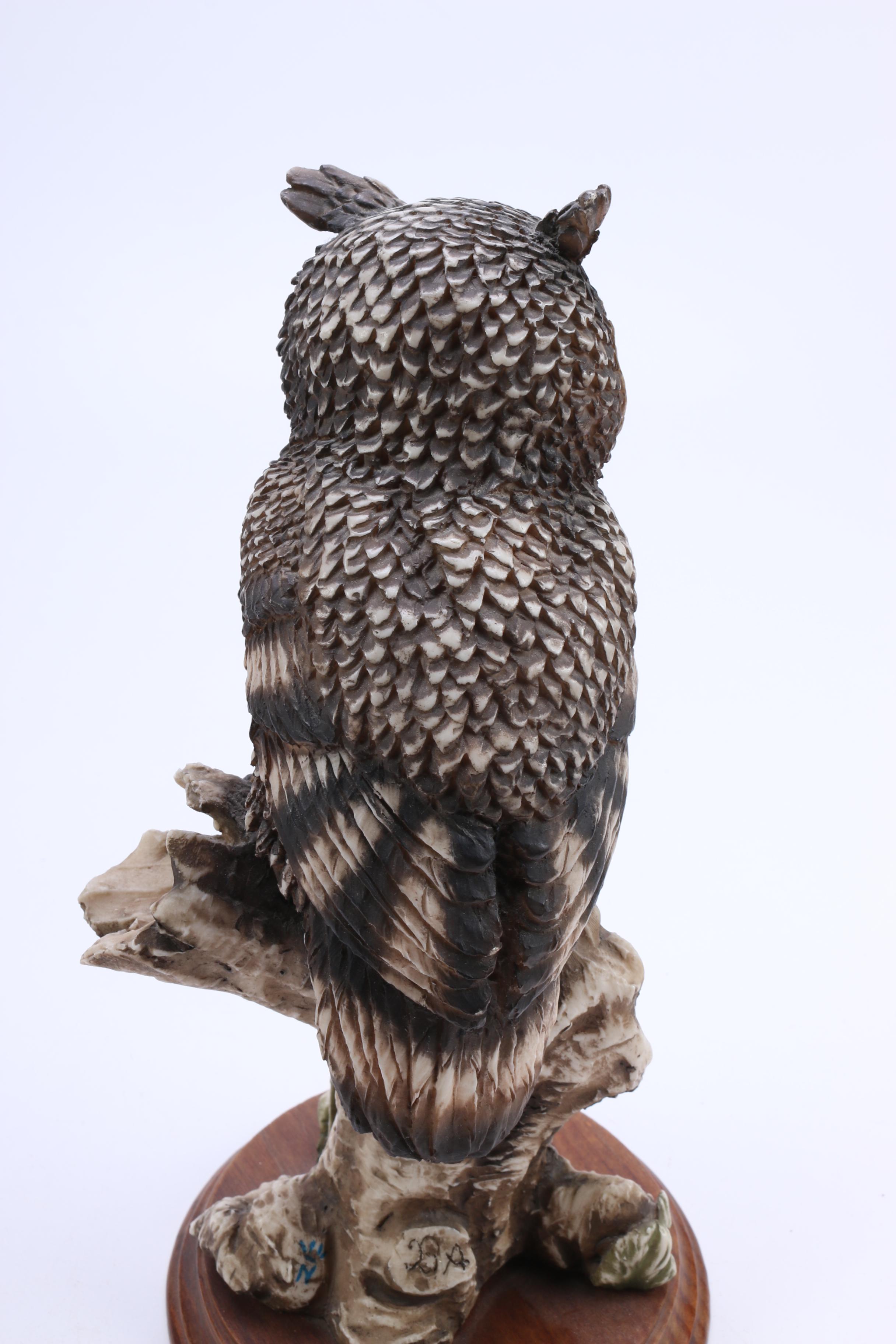 Ceramic Owl Figurine
