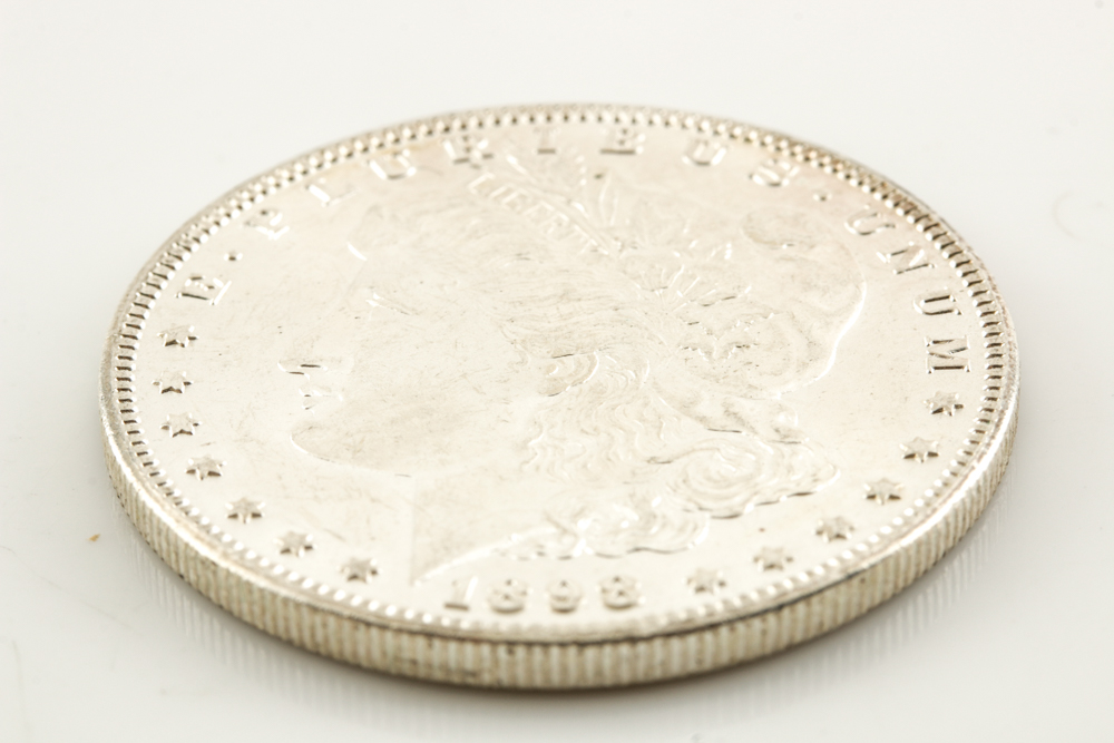 1880 and 1898-O Morgan Silver Dollar