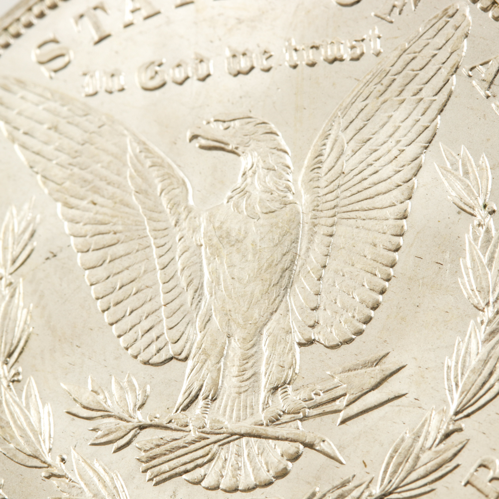 1880 and 1898-O Morgan Silver Dollar