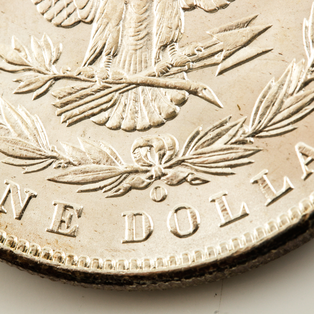 1880 and 1898-O Morgan Silver Dollar