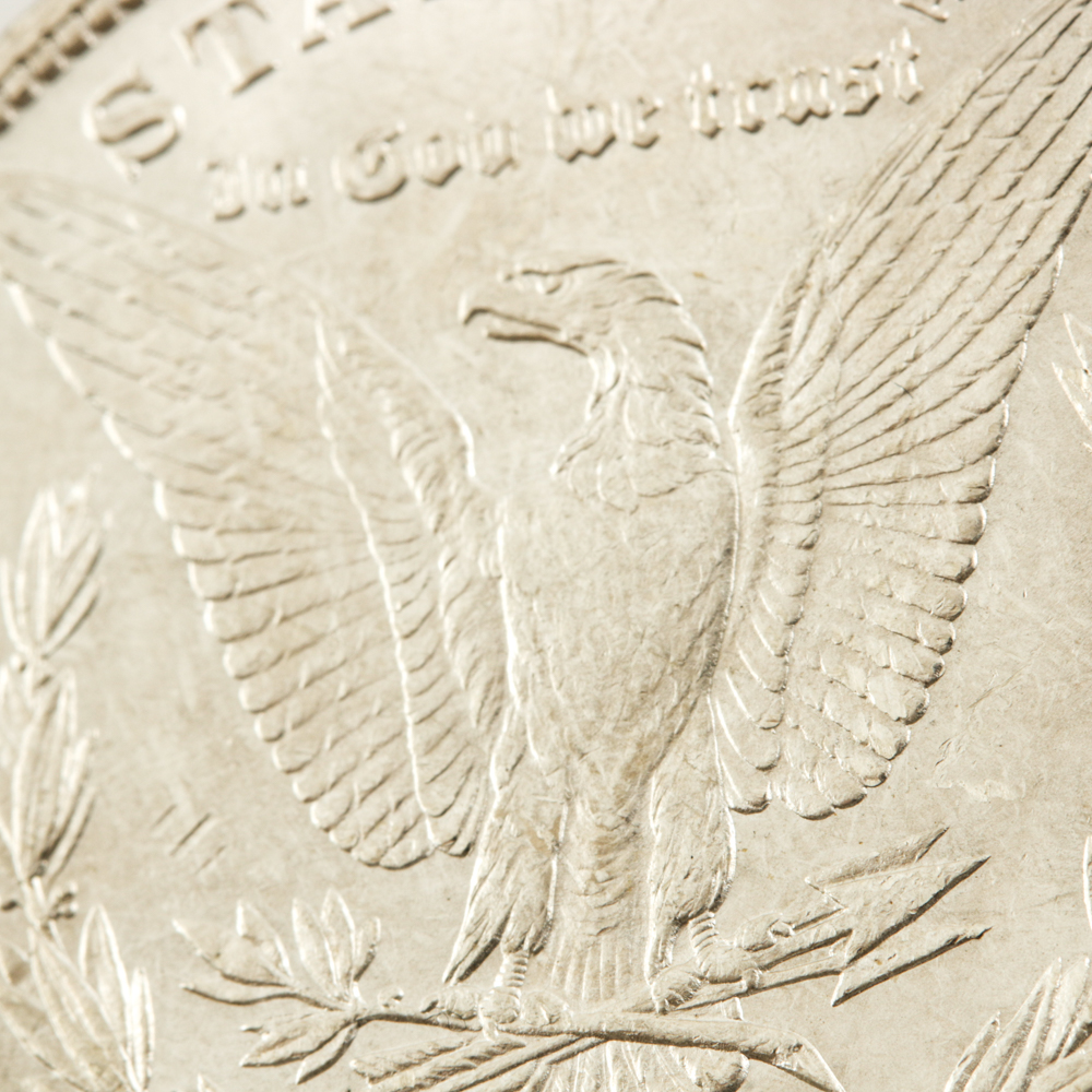 1880 and 1898-O Morgan Silver Dollar