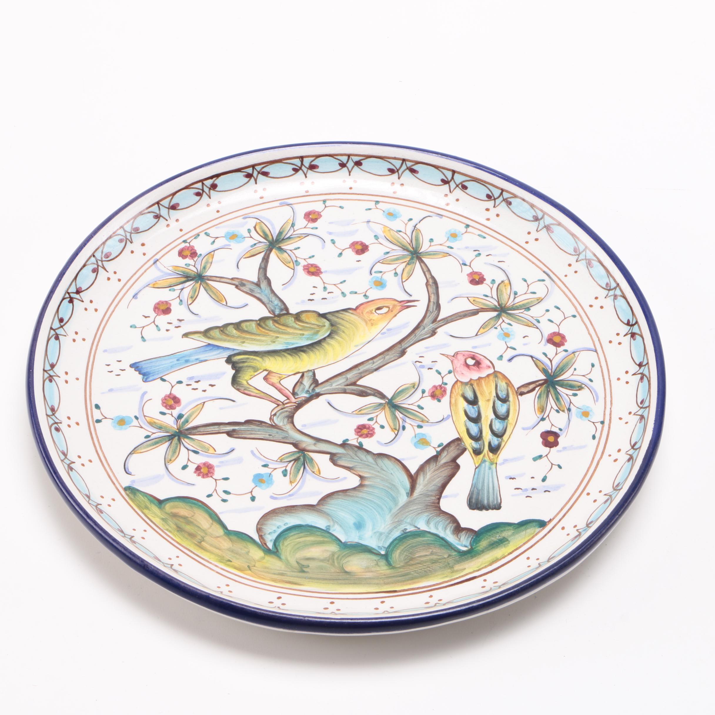Ceramic Plates and Bowl From Portugal and Japan