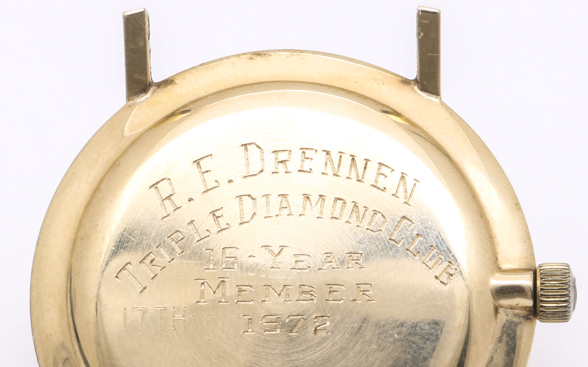 Zodiac Hermetic 14K Yellow Gold Watch