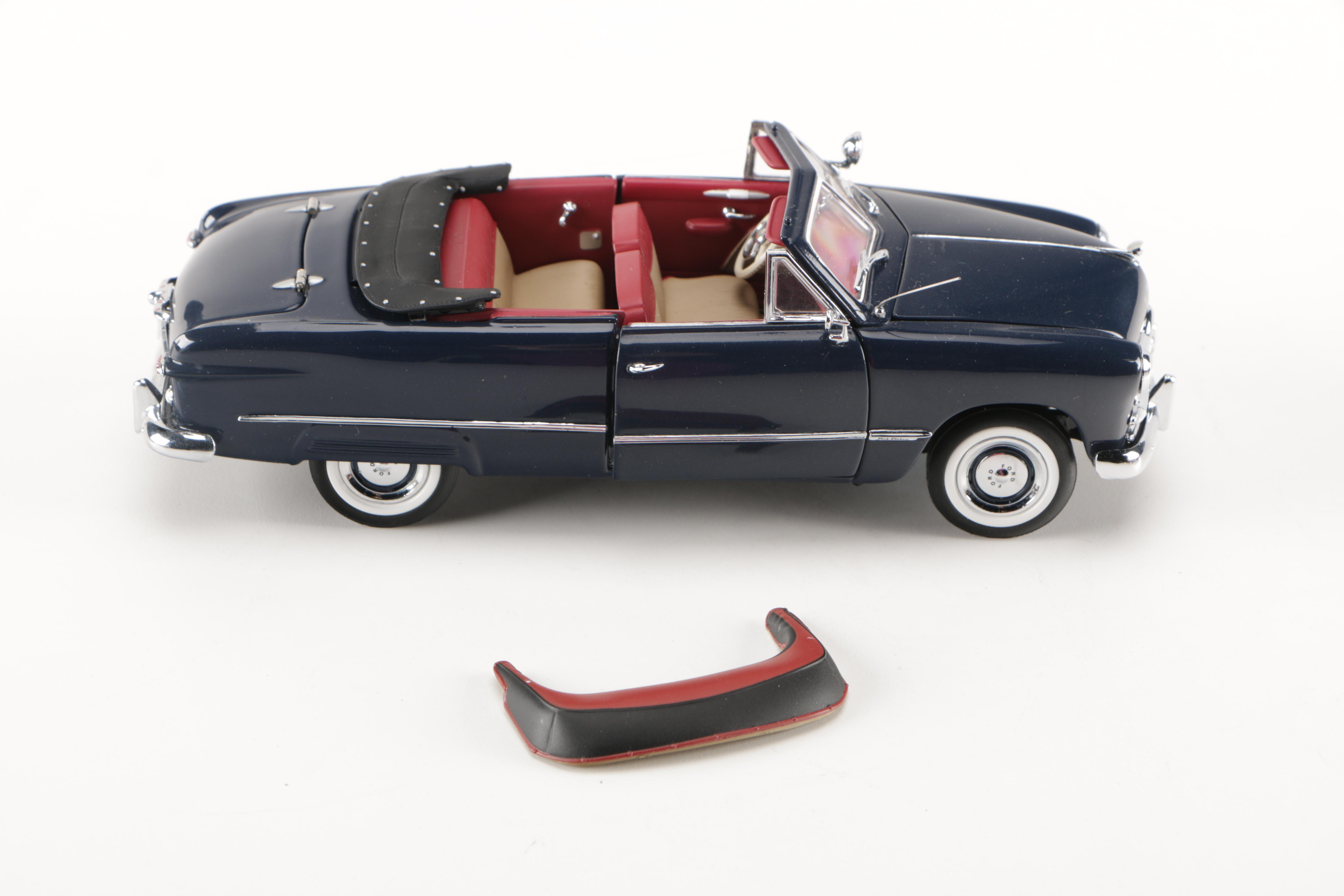 Franklin Mint and Danbury Mint Die-Cast Cars