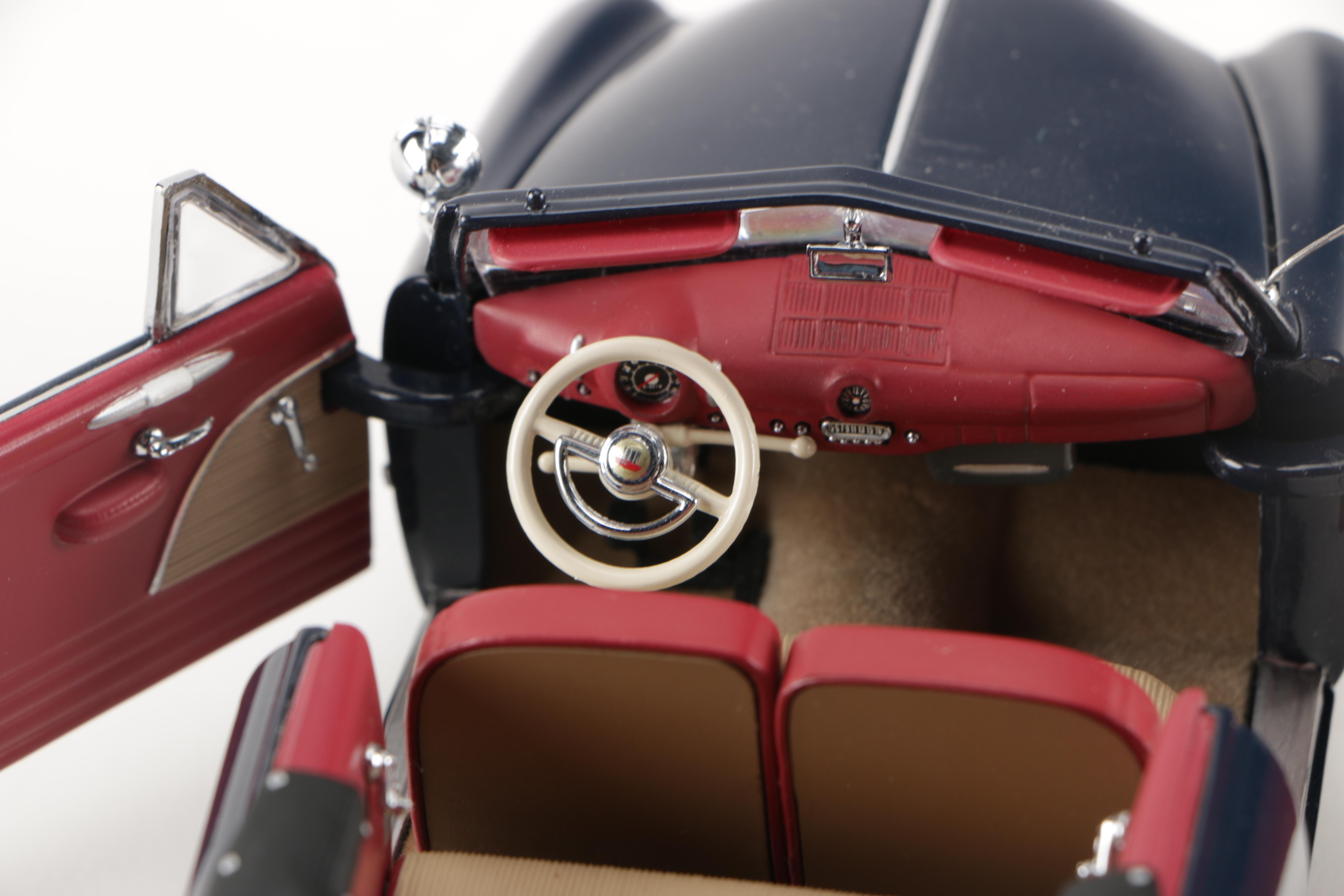 Franklin Mint and Danbury Mint Die-Cast Cars