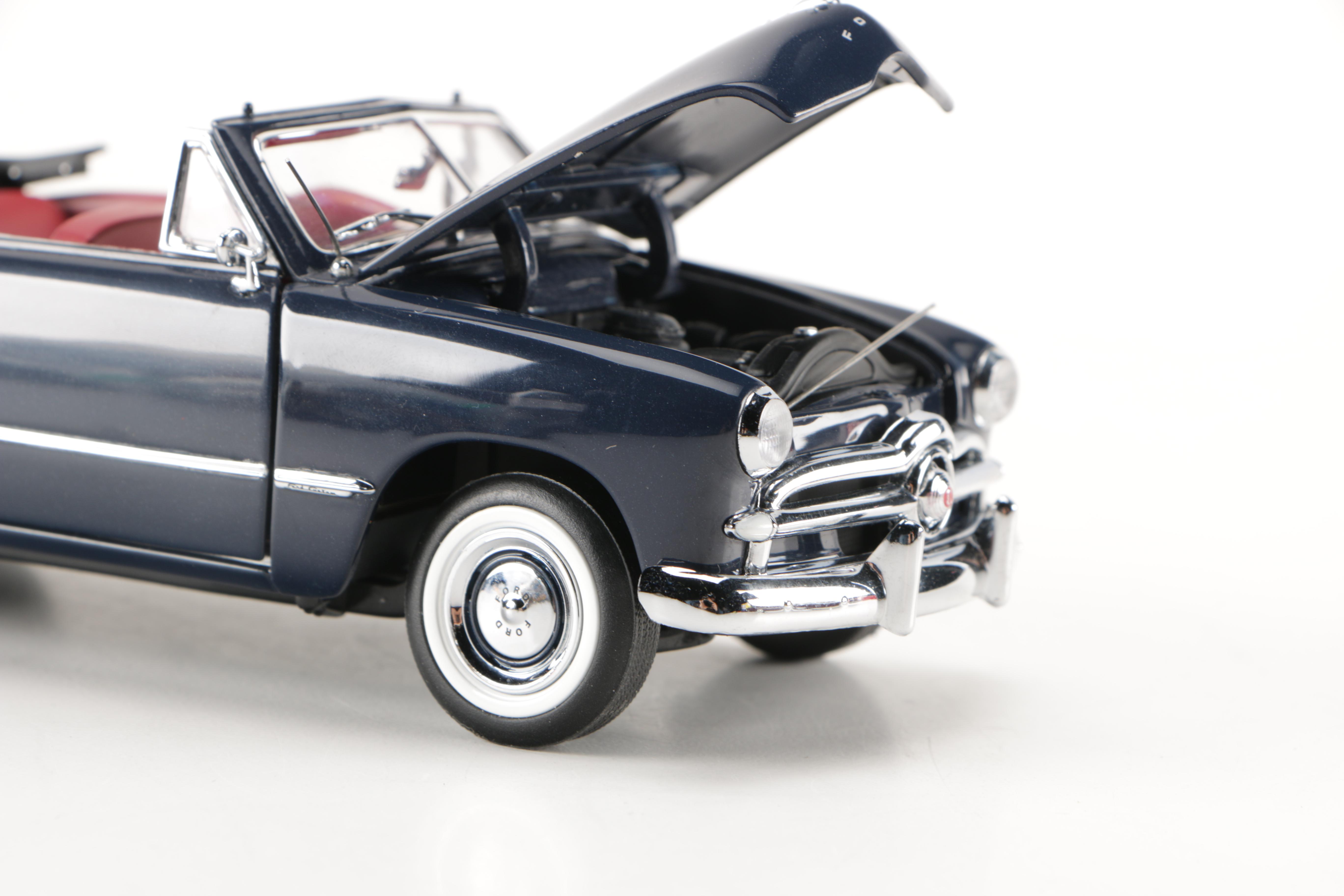 Franklin Mint and Danbury Mint Die-Cast Cars