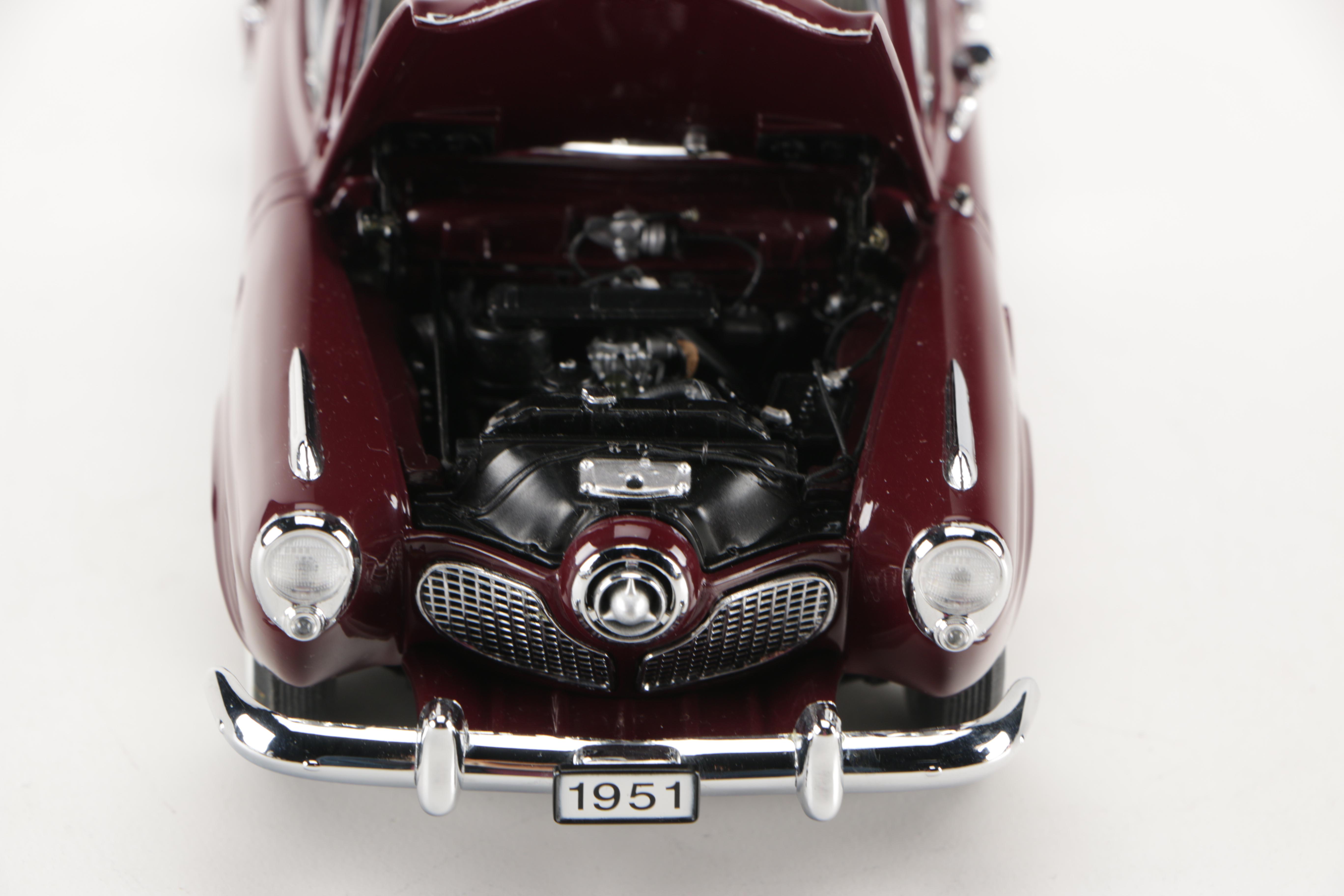 Franklin Mint and Danbury Mint Die-Cast Cars