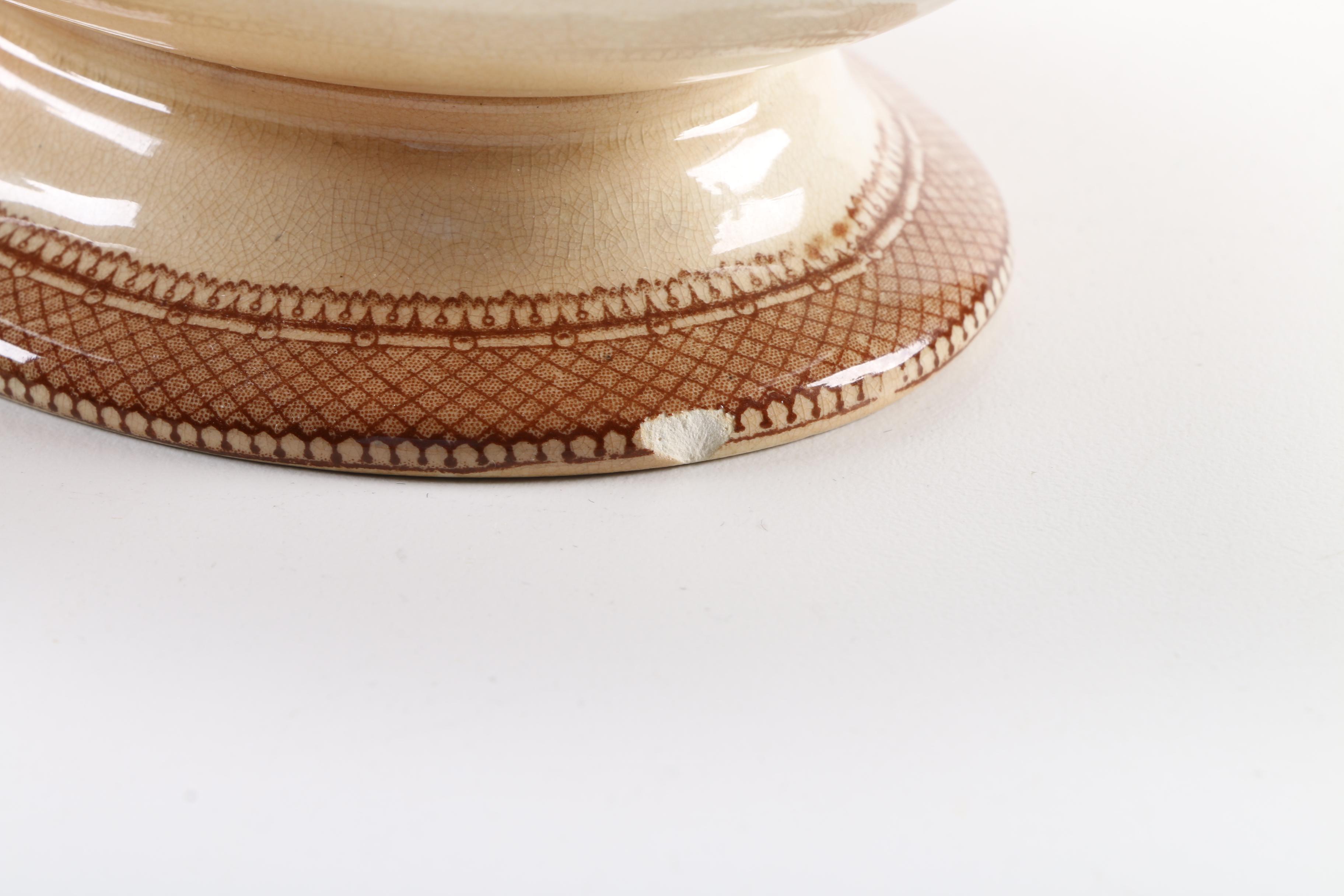 Ceramic Vases and Stoneware Dish