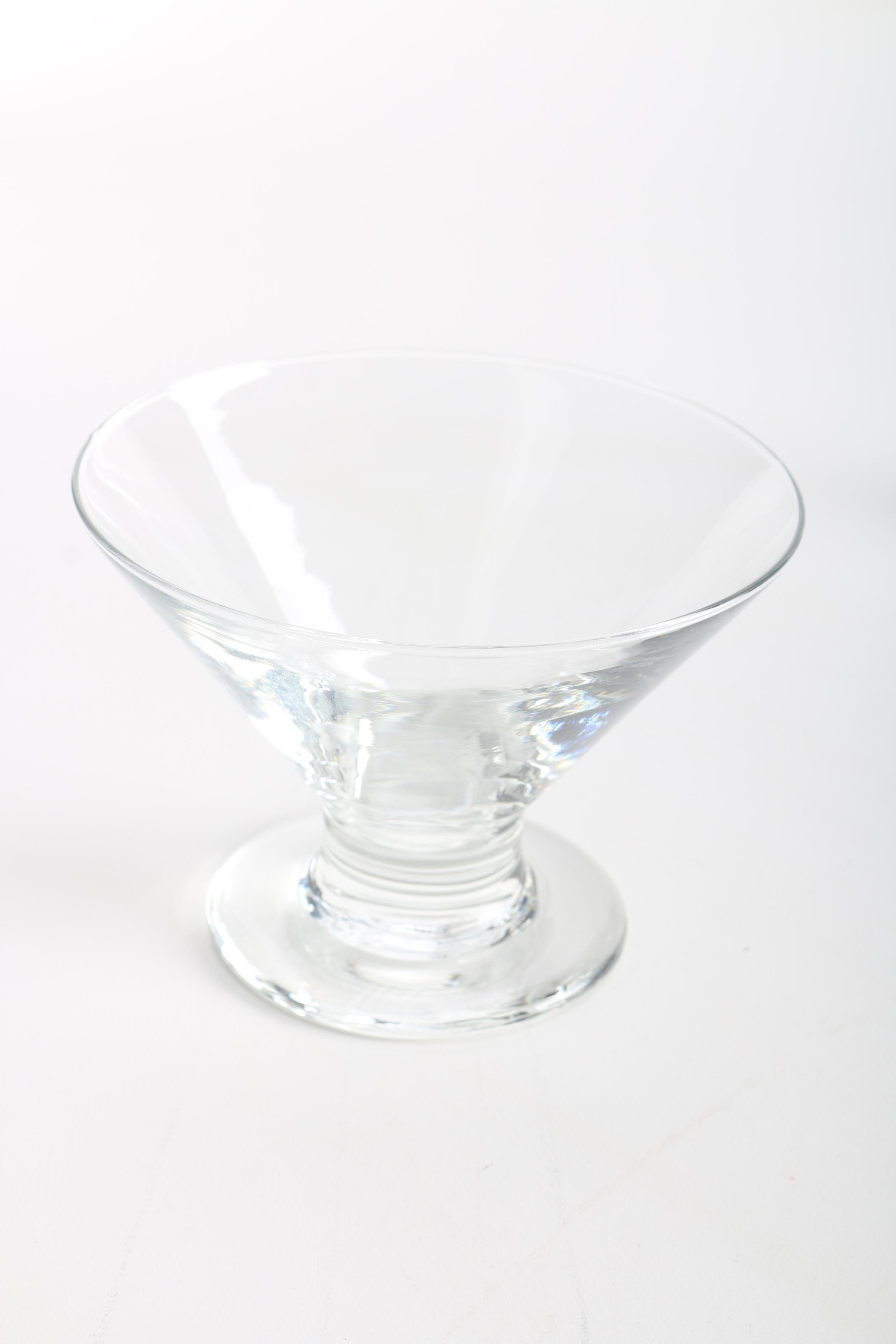 Clear Glass Dessert Dishes
