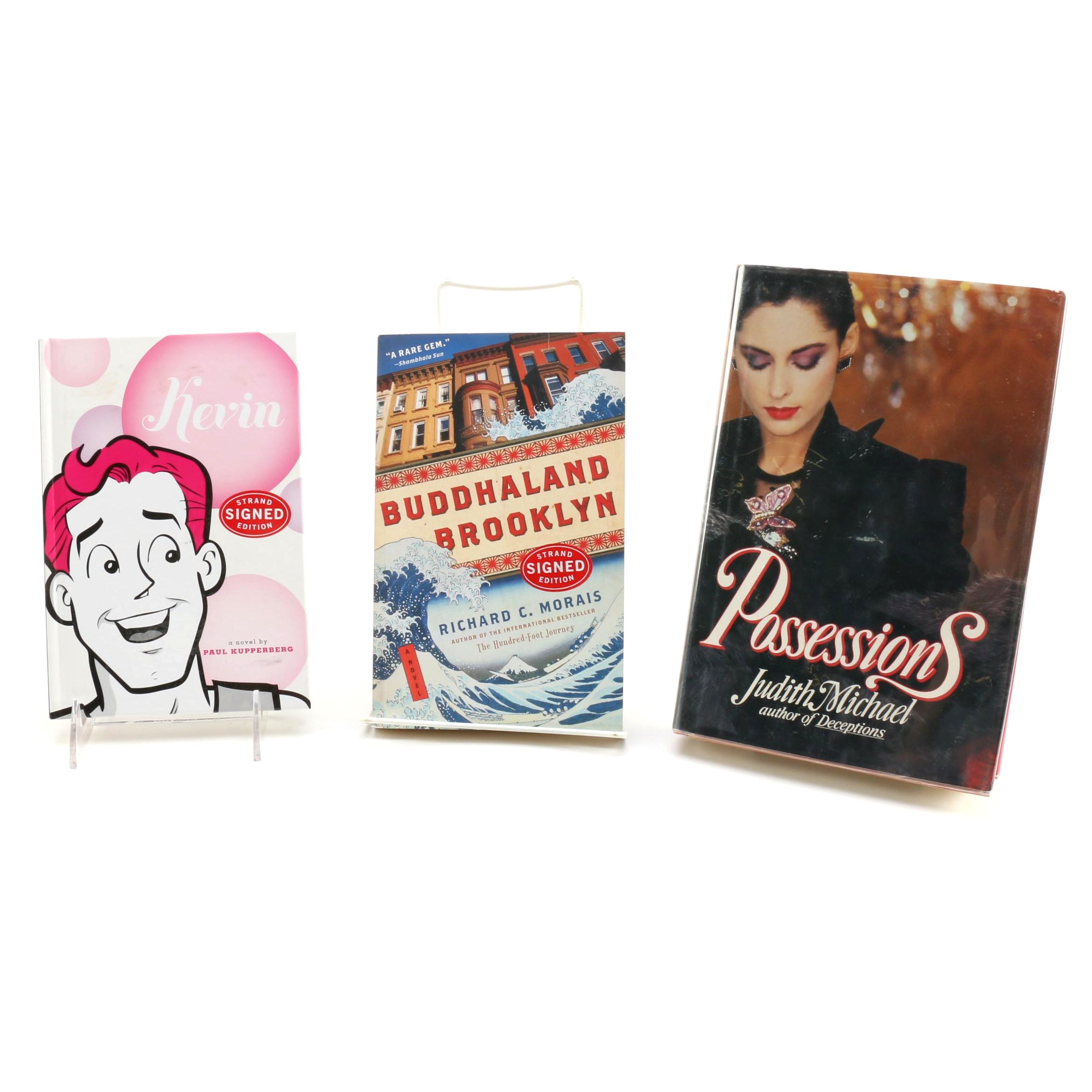 Three Signed First Printing Novels