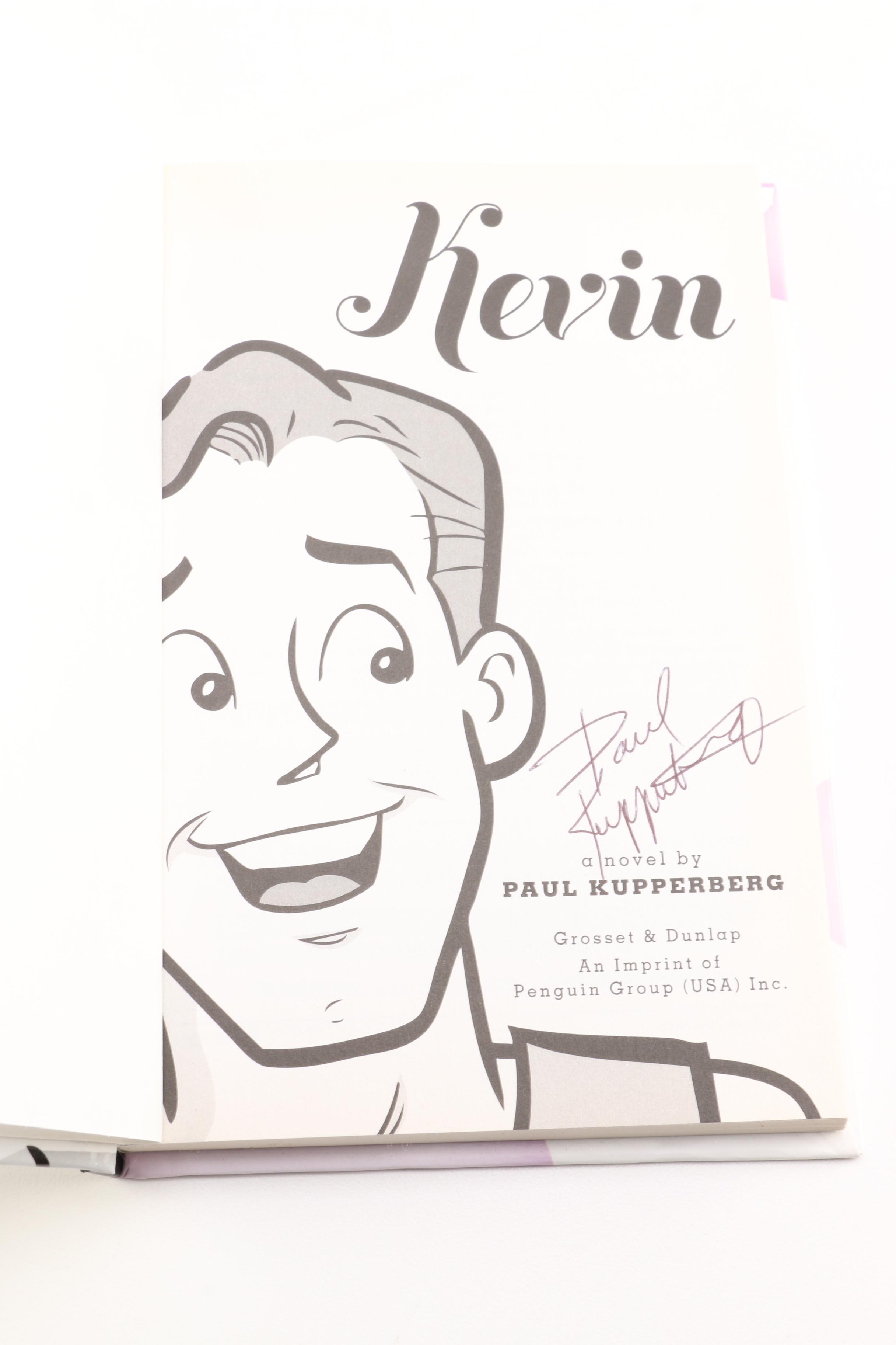 Three Signed First Printing Novels