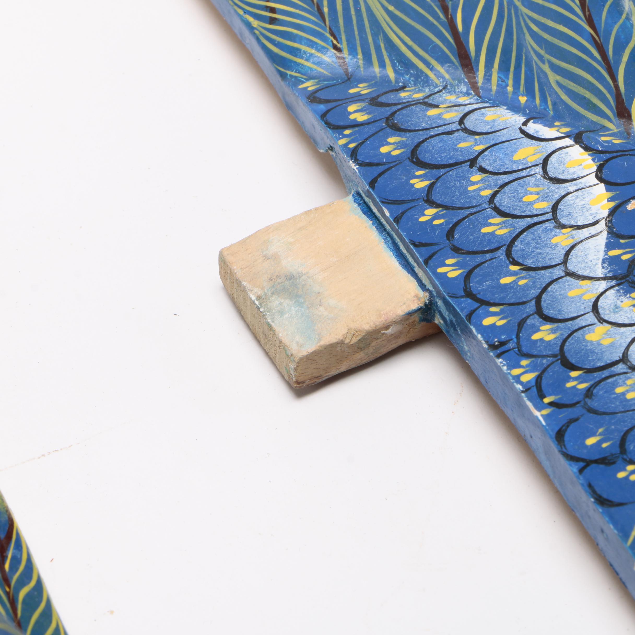 Decorative Balinese Painted Wood Mask