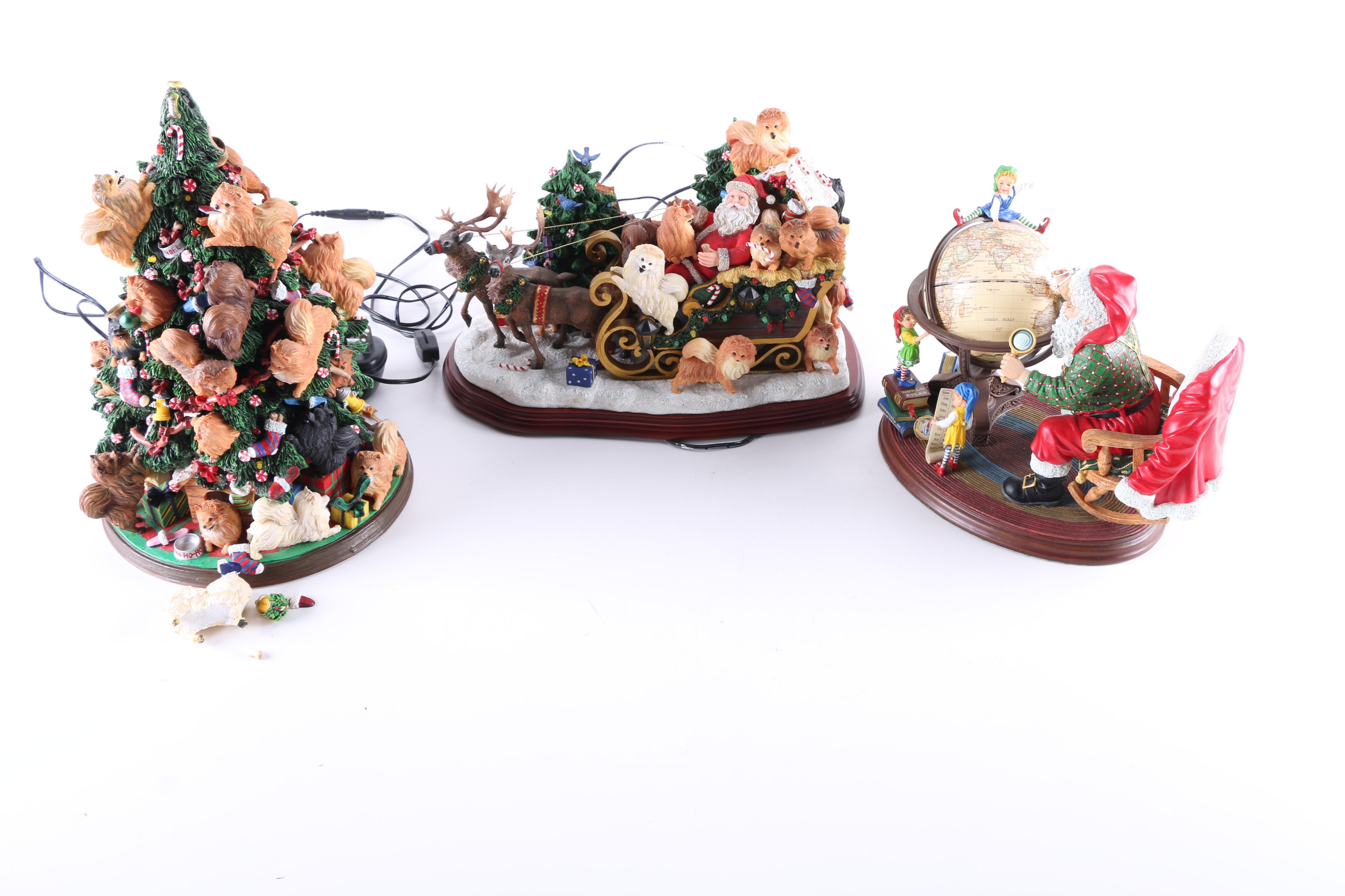 Danbury Mint Christmas Figurines