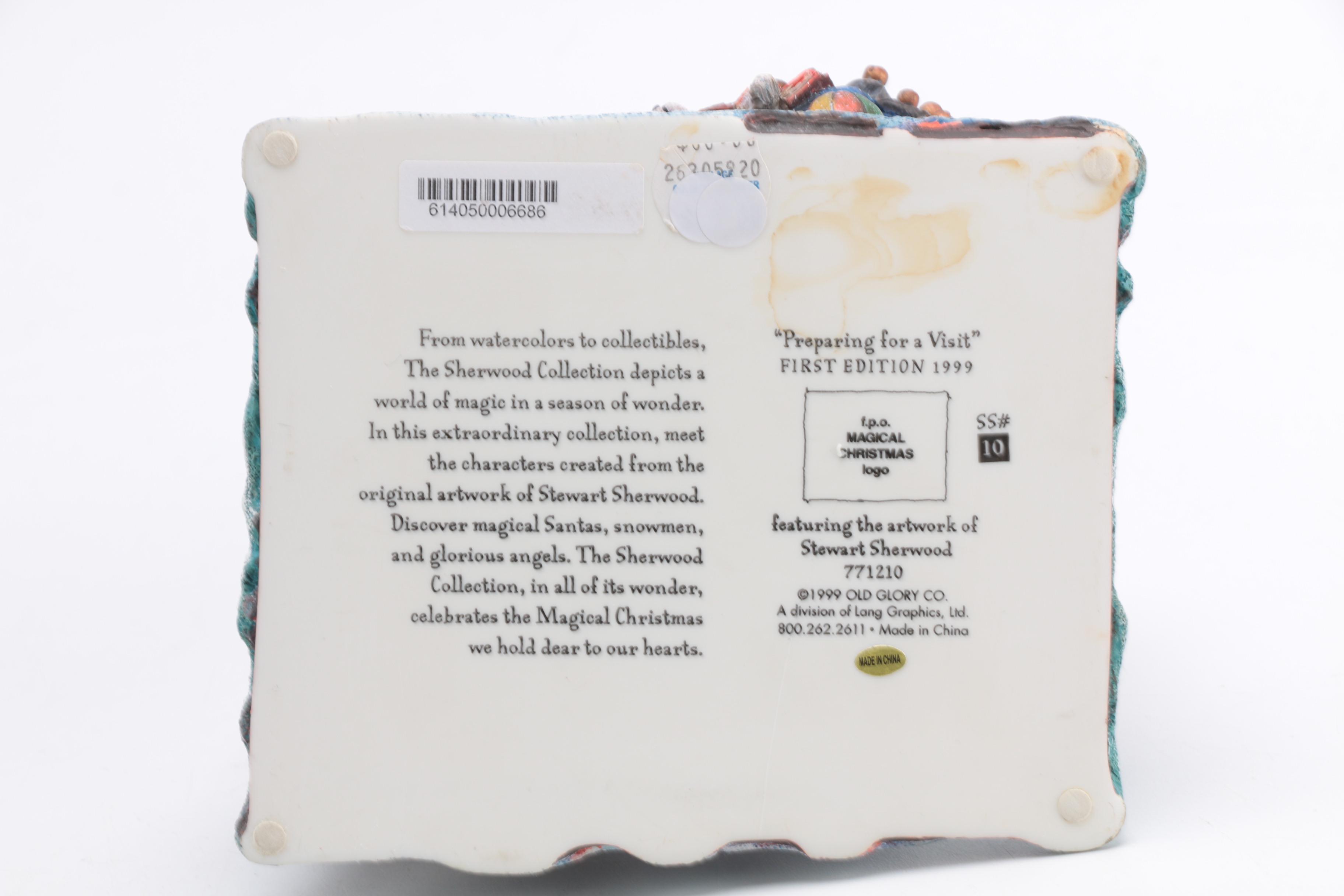 Stewart Sherwood  First Edition 1999 Magical Santa Figurine