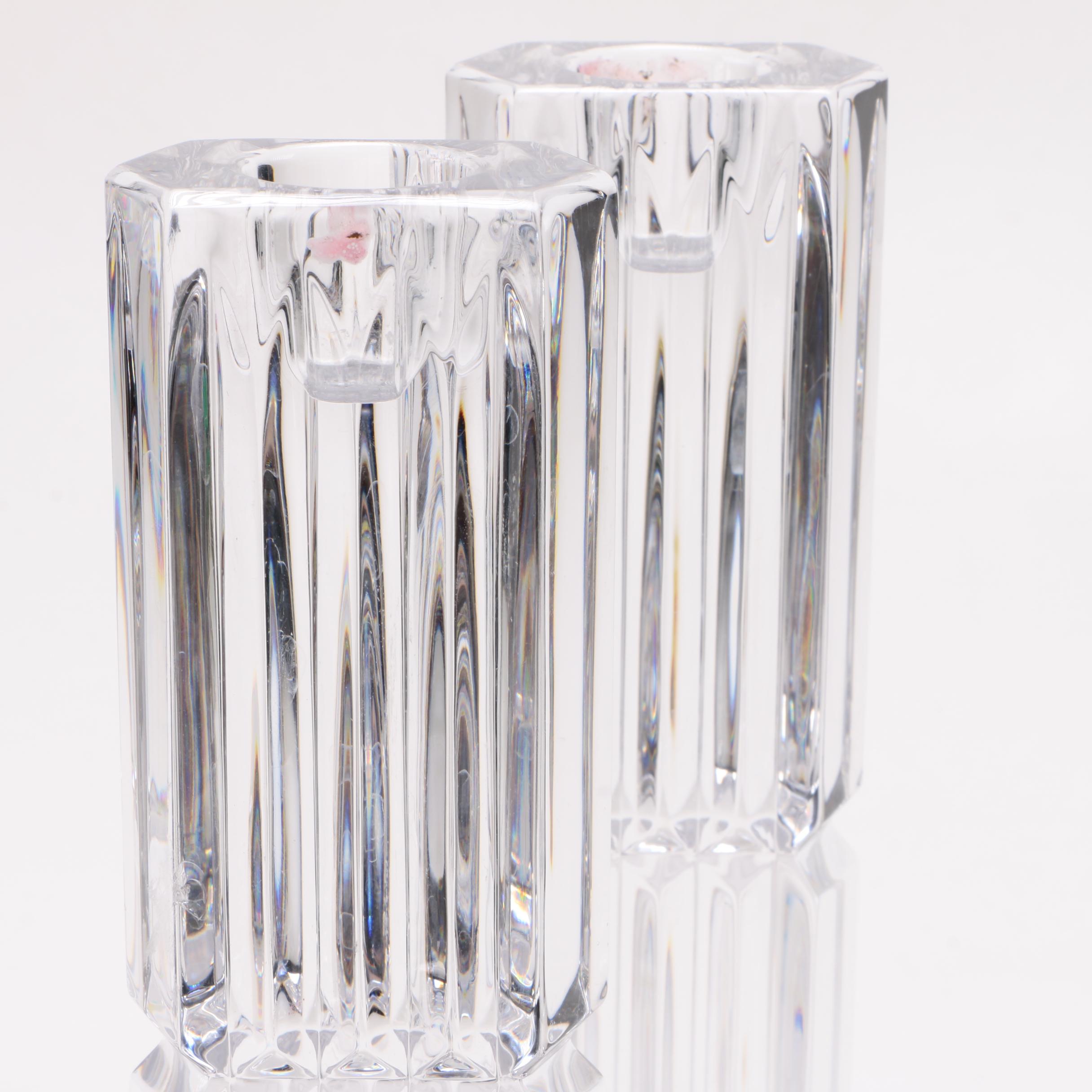 Crystal Candle Holders