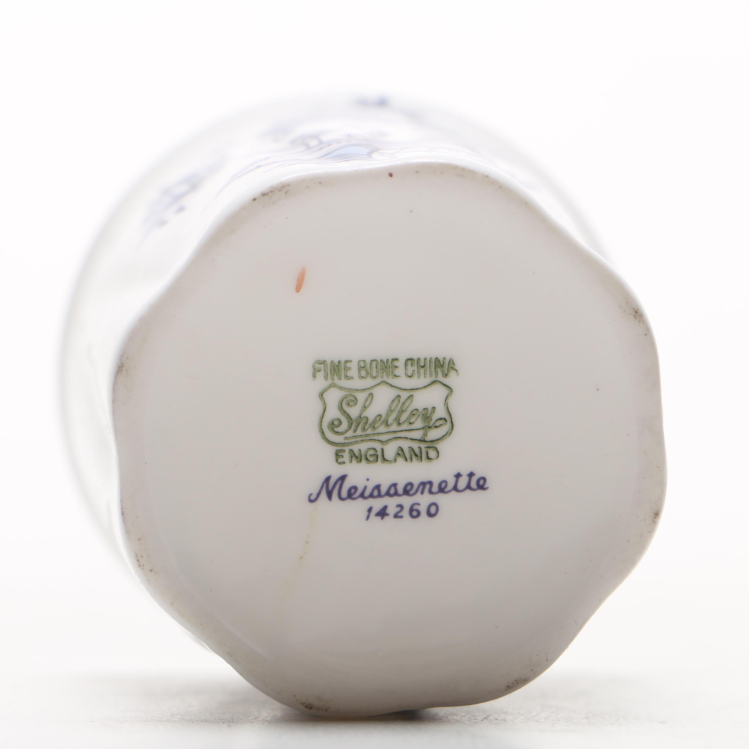 Fine China Table Accents with Shelley "Meissenette"