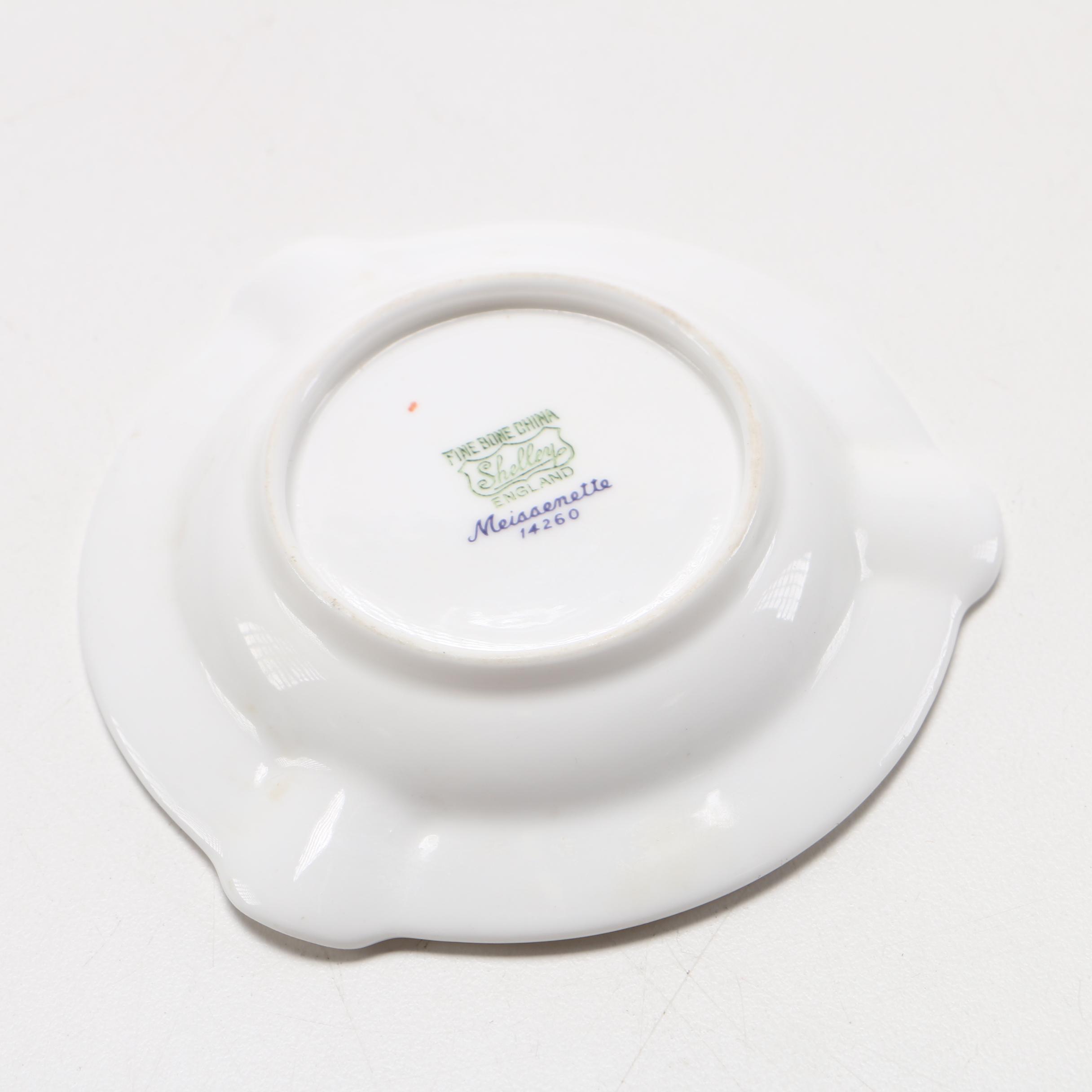 Fine China Table Accents with Shelley "Meissenette"