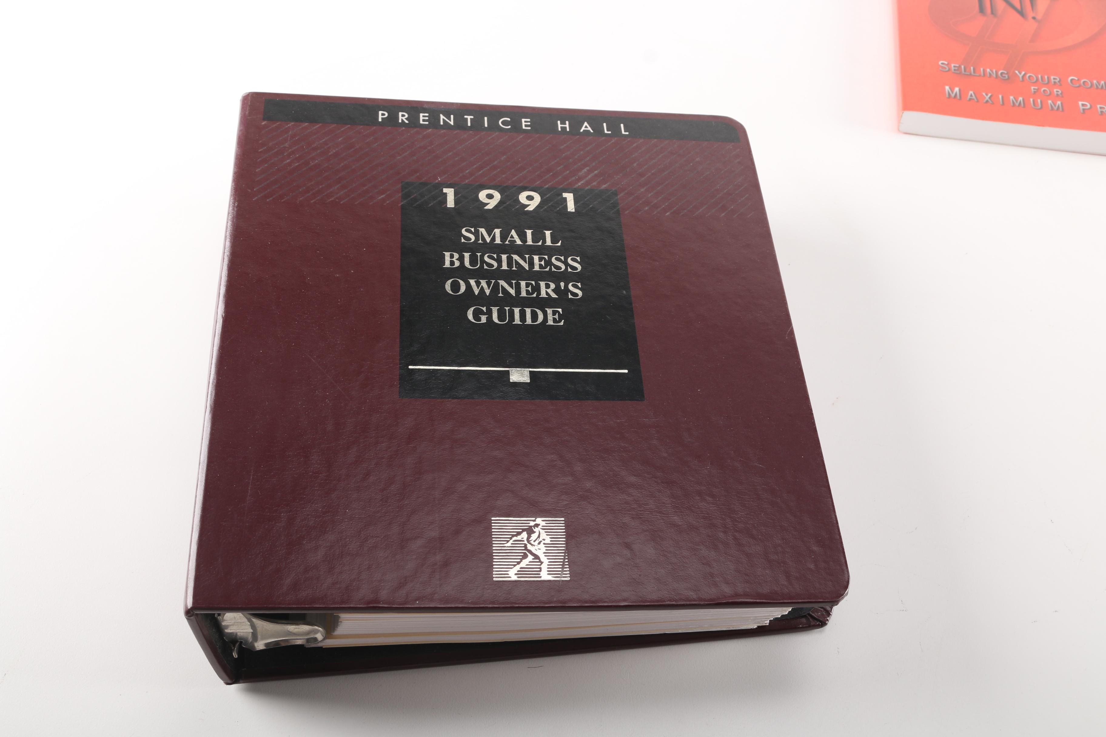 Business Book Assortment Featuring Signed Jim Cramer
