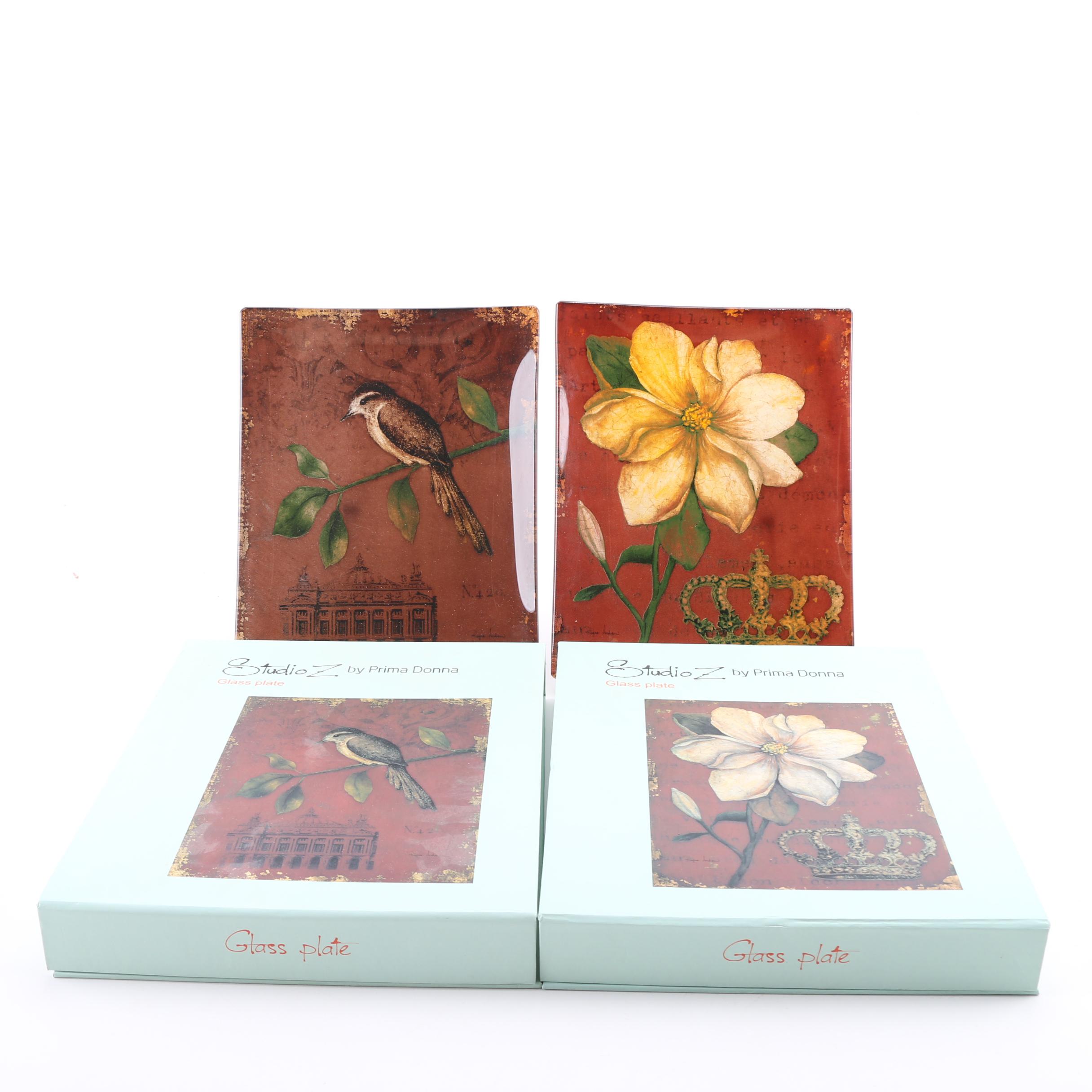 Art Glass Décor Plates
