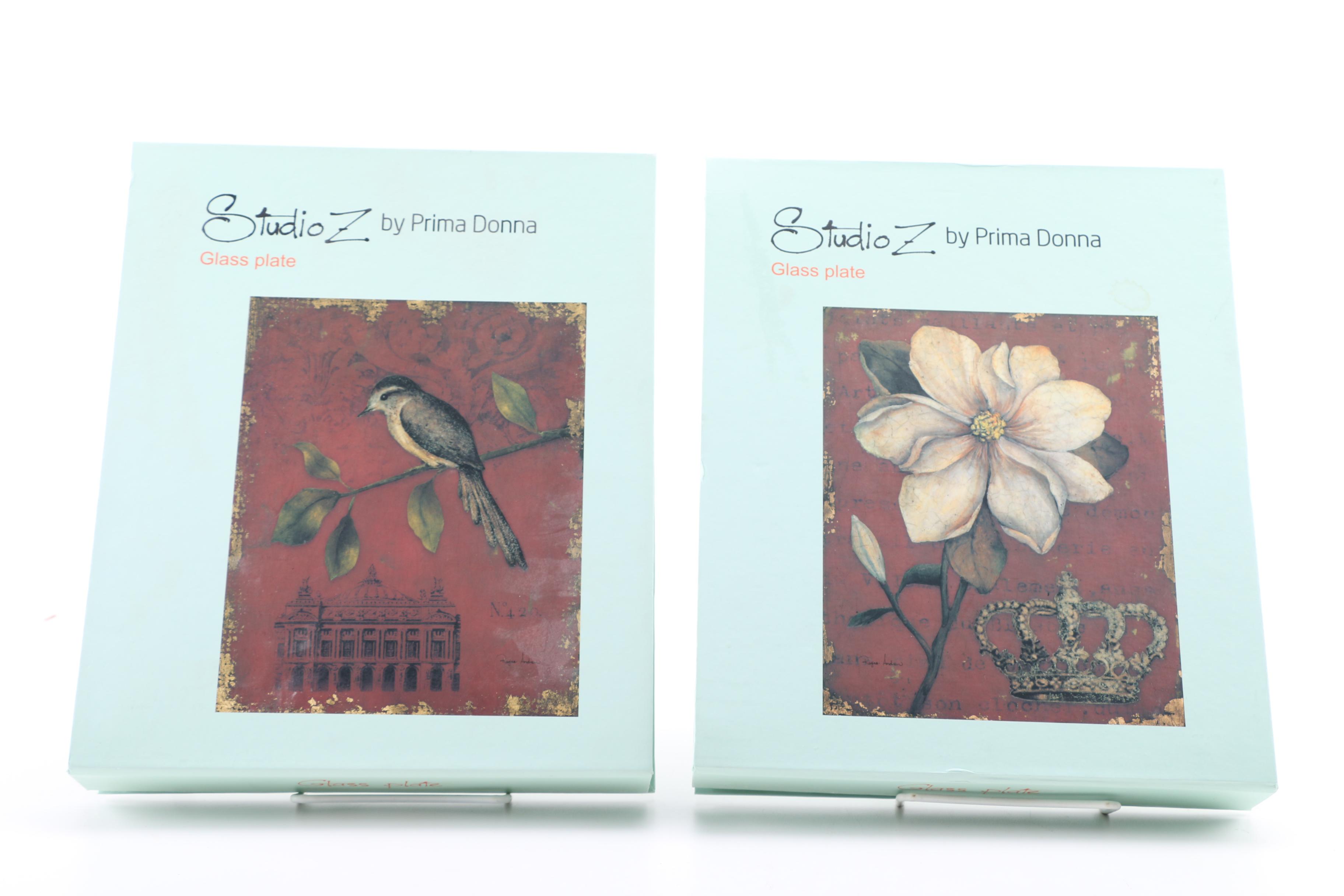 Art Glass Décor Plates