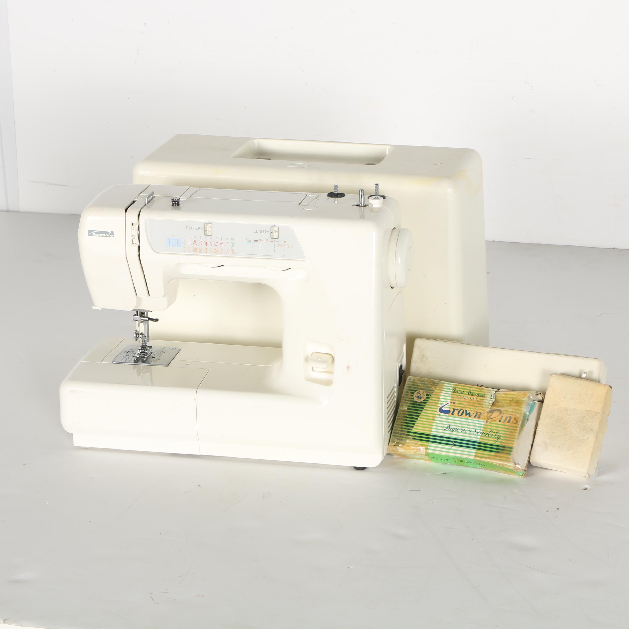Kenmore Sewing Machine and Accessories
