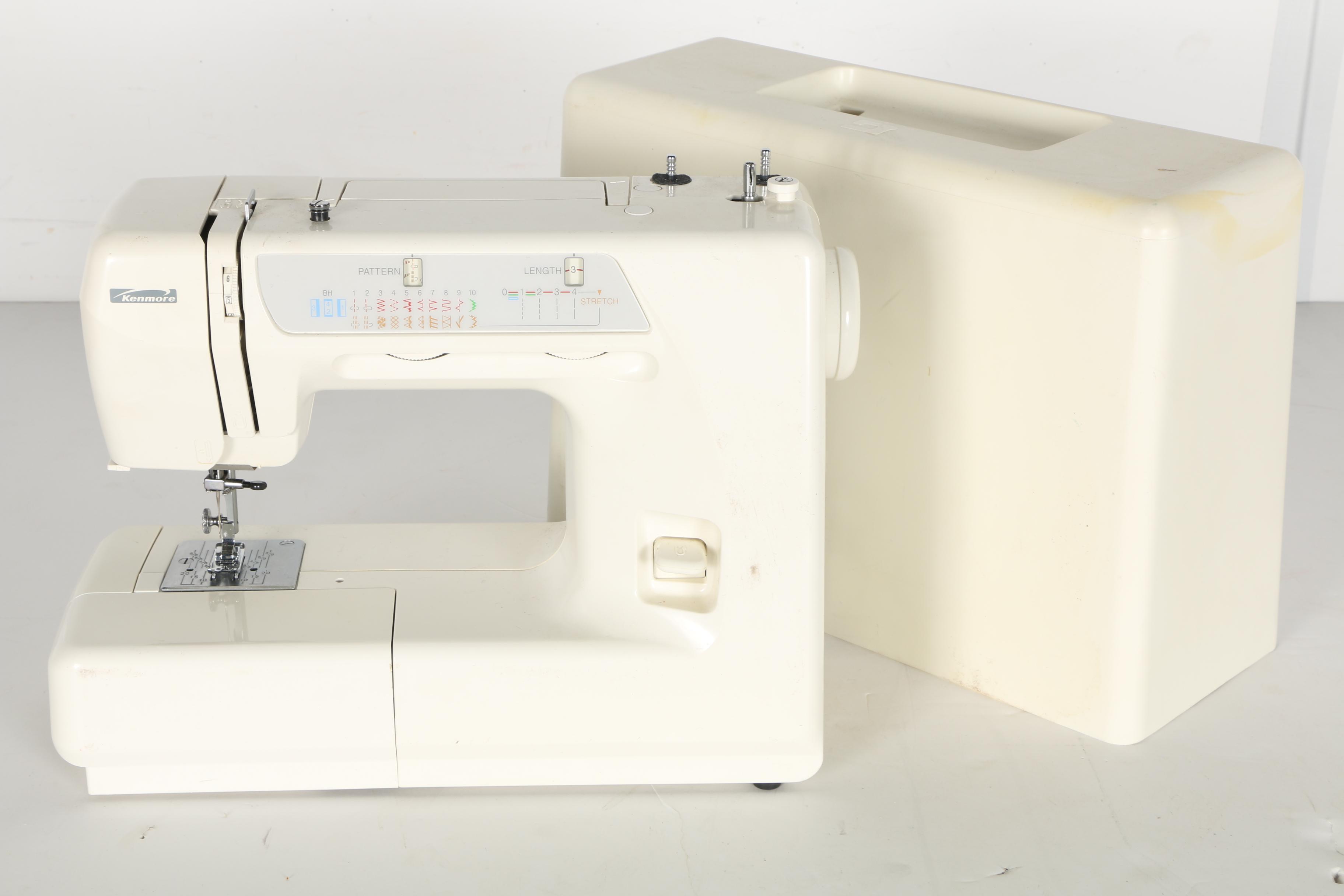 Kenmore Sewing Machine and Accessories