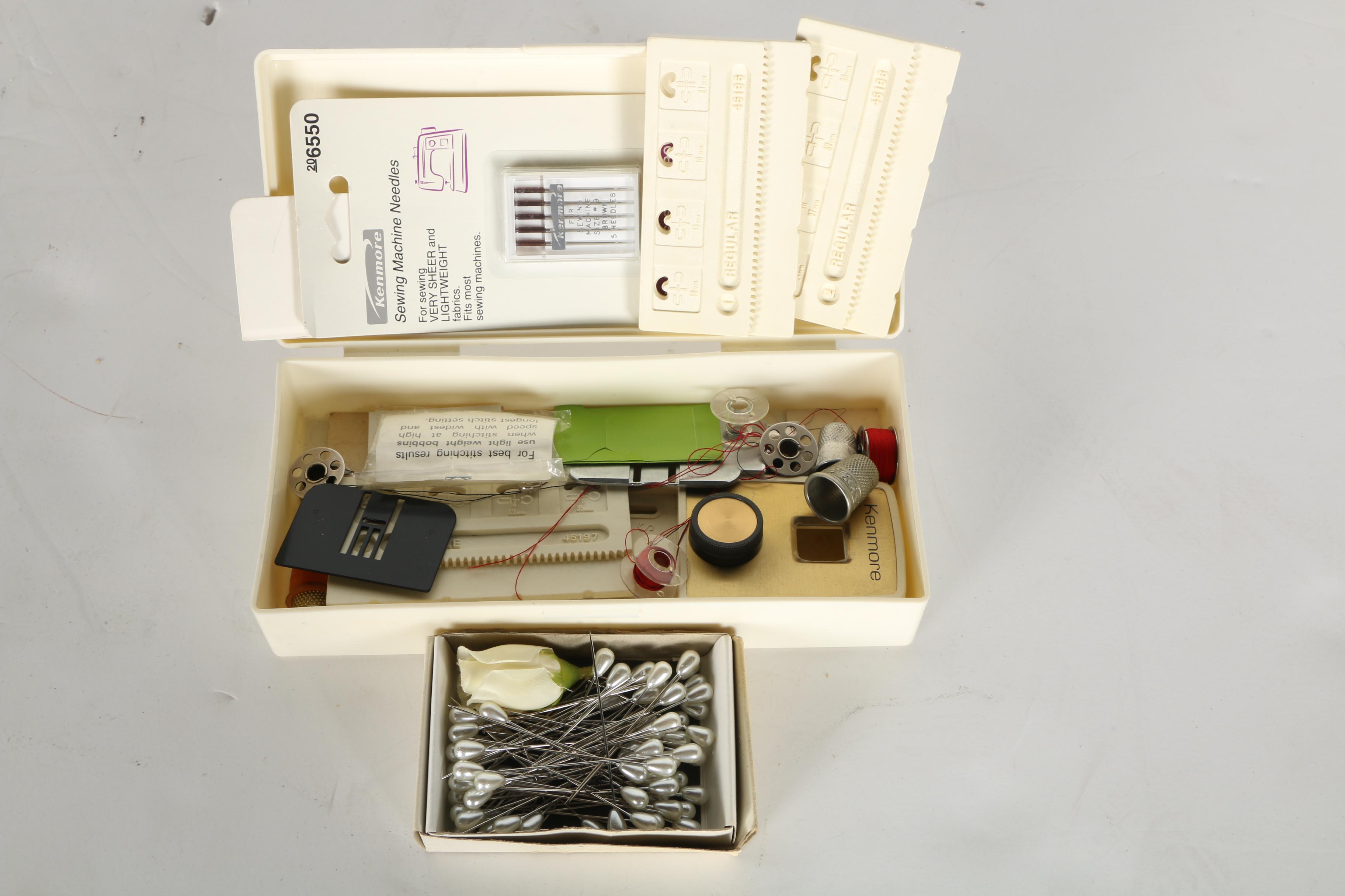 Kenmore Sewing Machine and Accessories