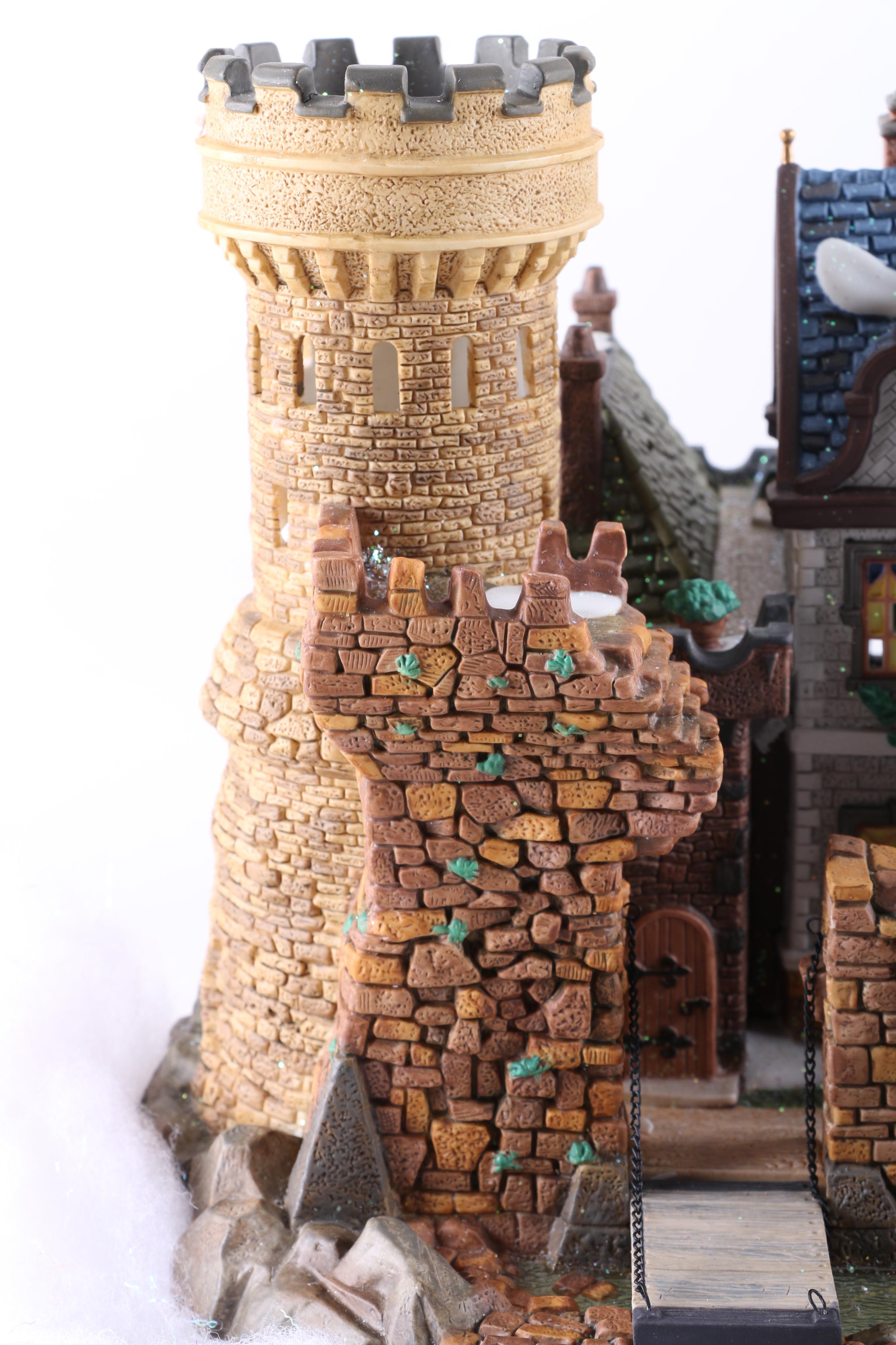 Department 56 "Dickens" Christmas Village Ceramic Lamps