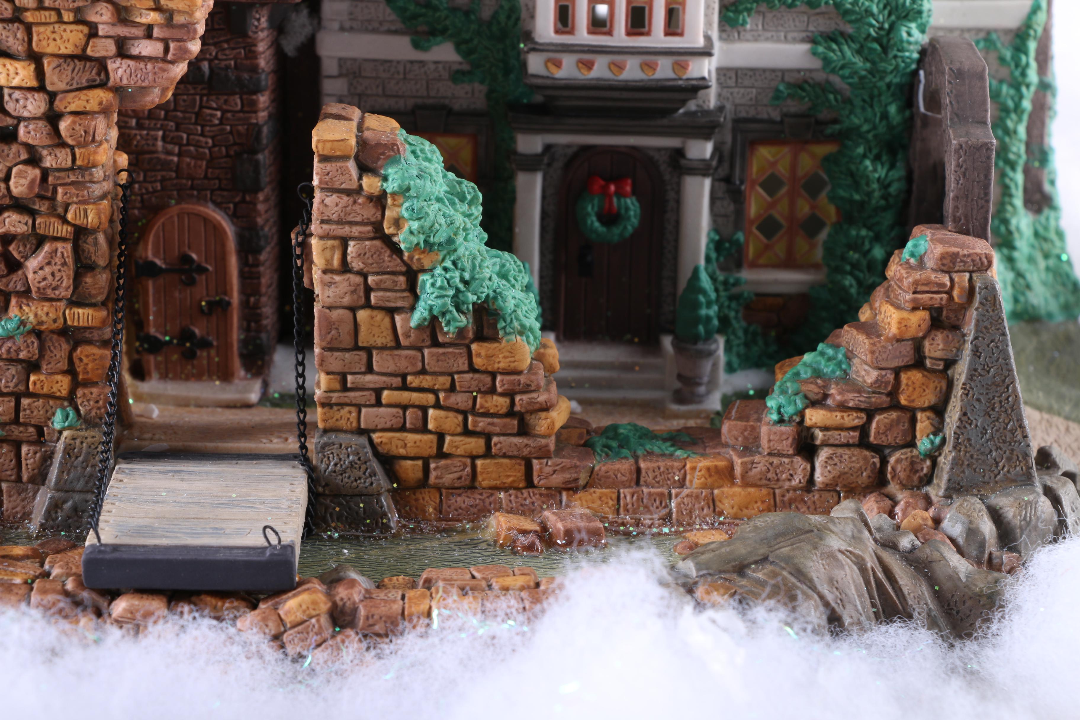 Department 56 "Dickens" Christmas Village Ceramic Lamps