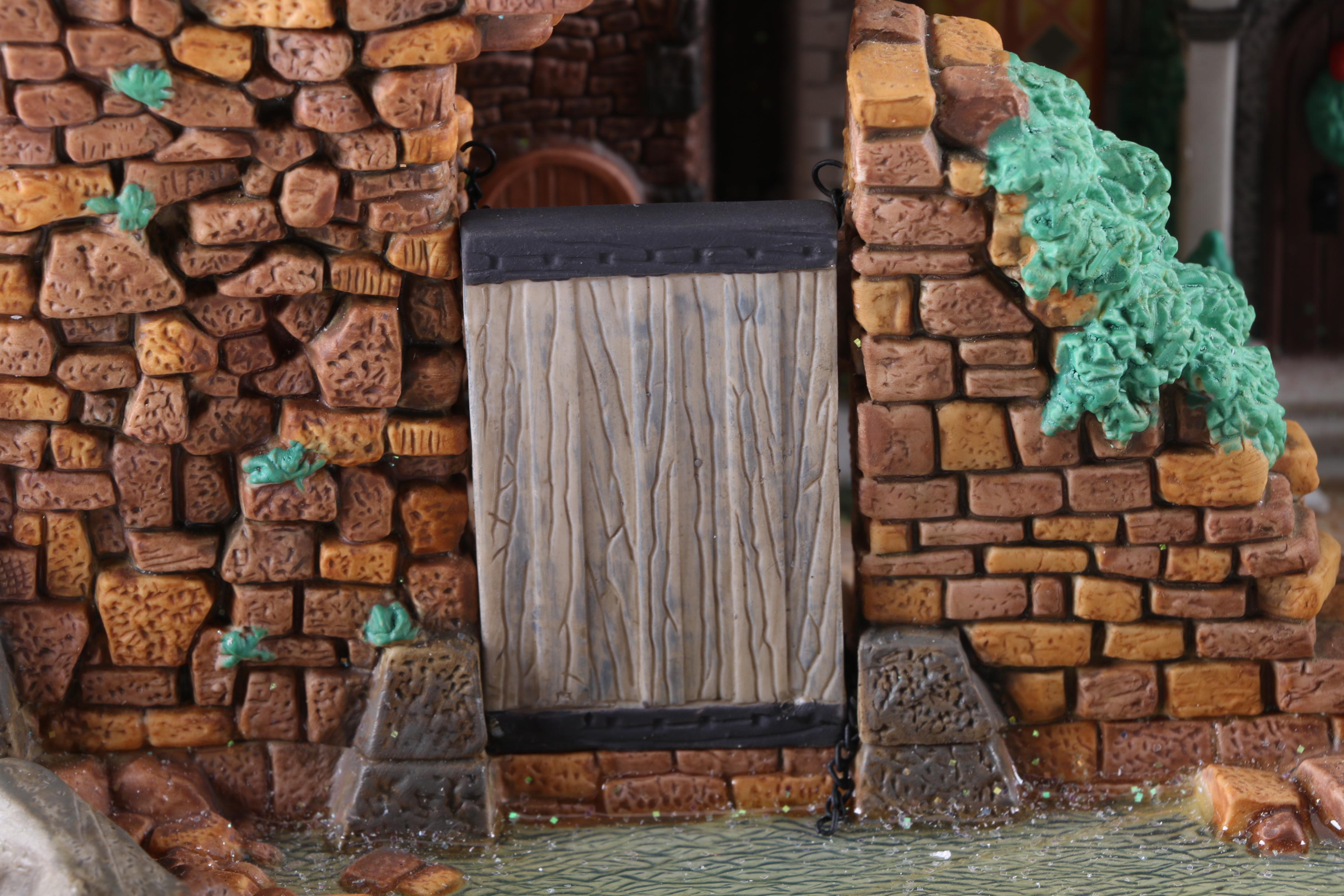 Department 56 "Dickens" Christmas Village Ceramic Lamps