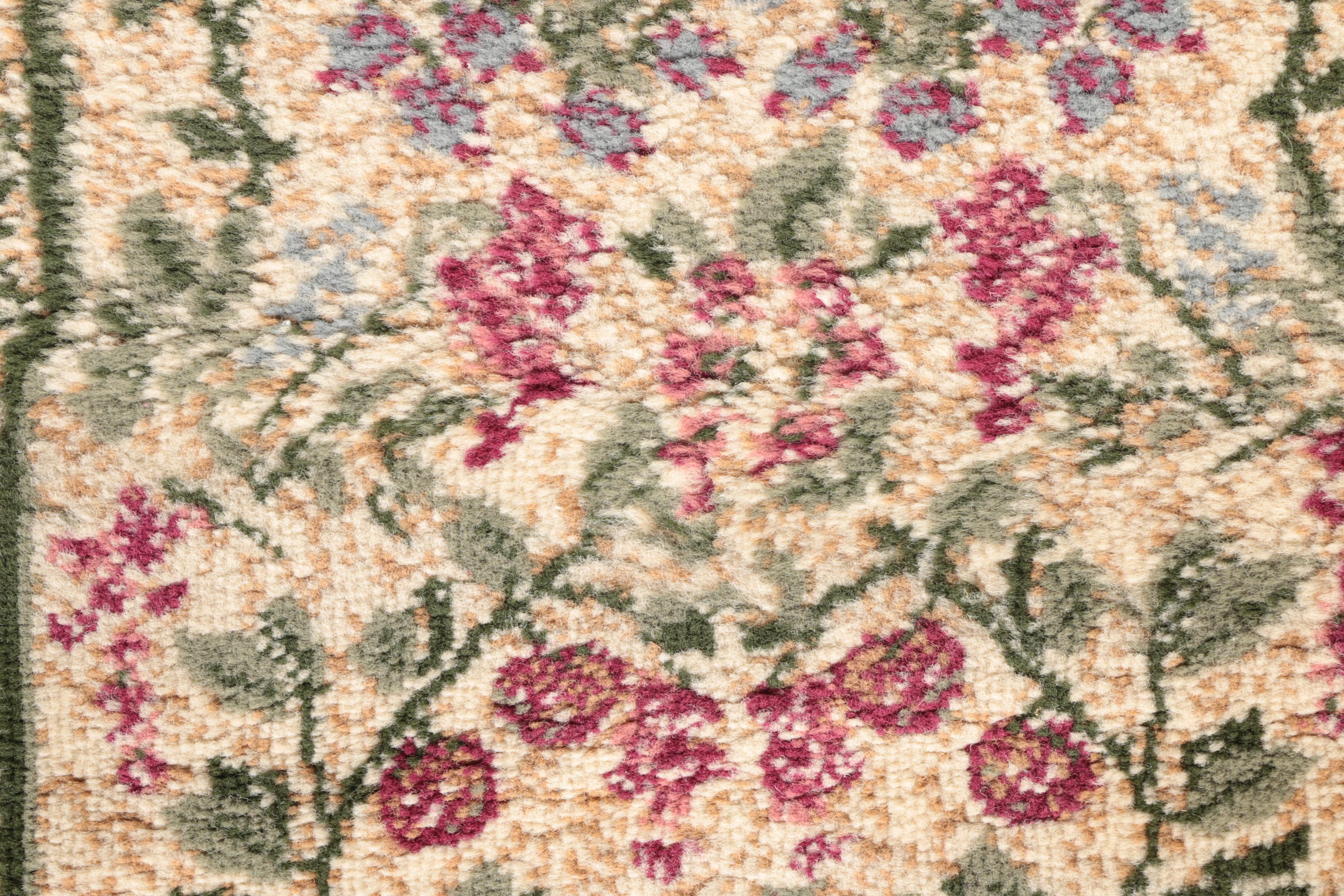 Power-Loomed Floral Runner